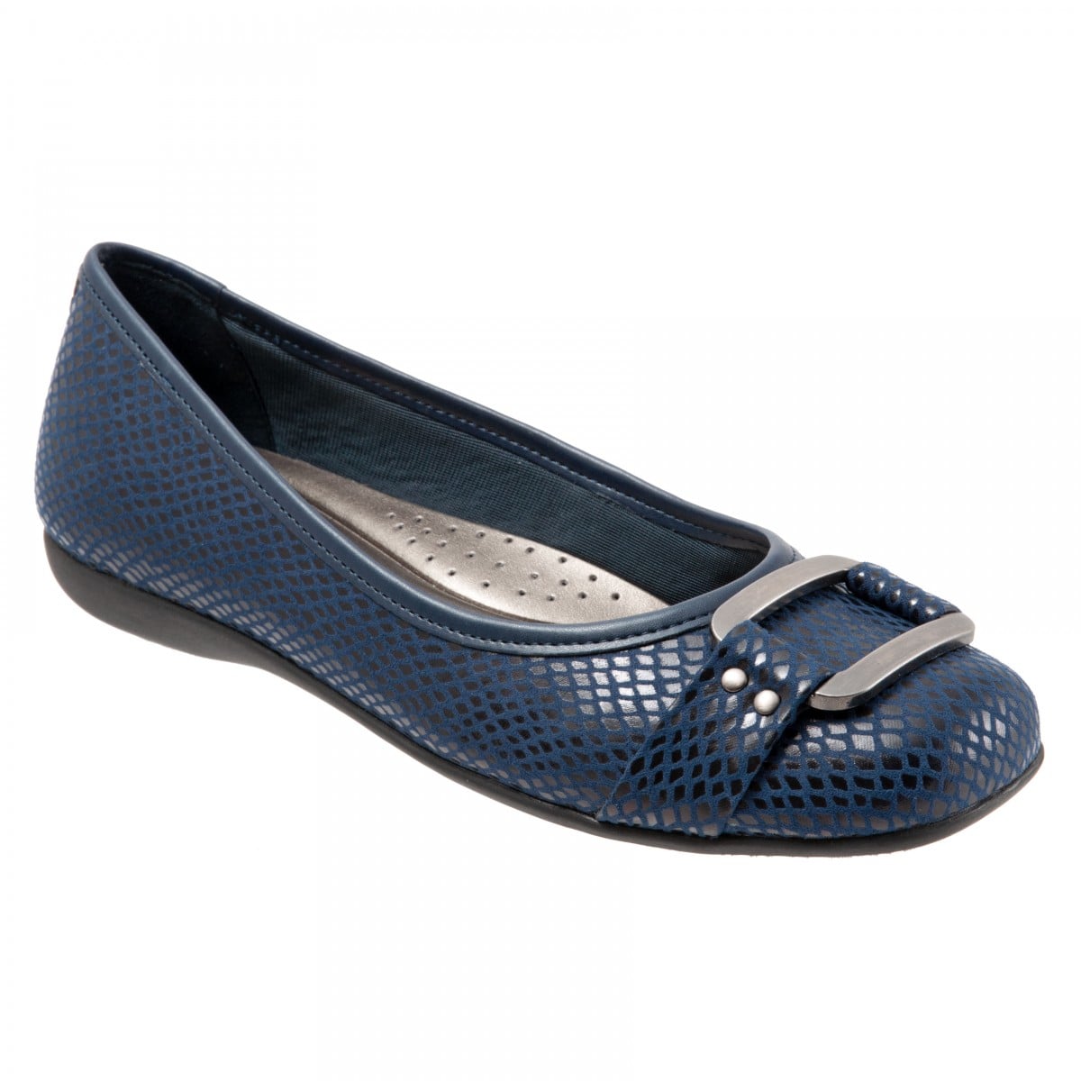 Trotters Sizzle Signature - Navy Snake - main