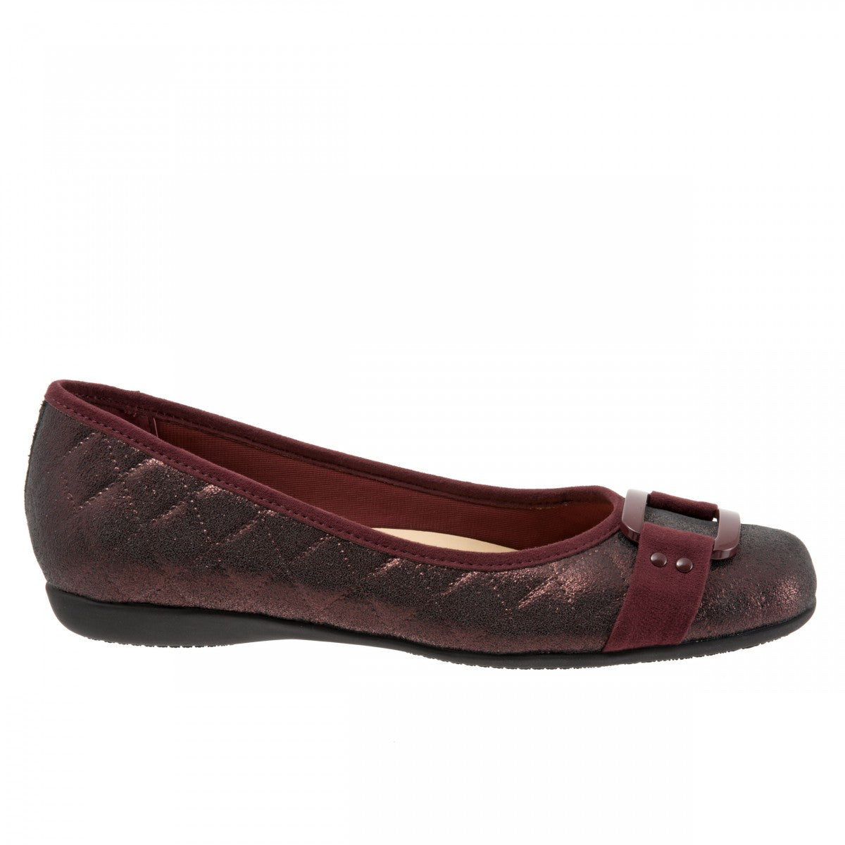 Trotters Sizzle Signature - Burgundy - outside