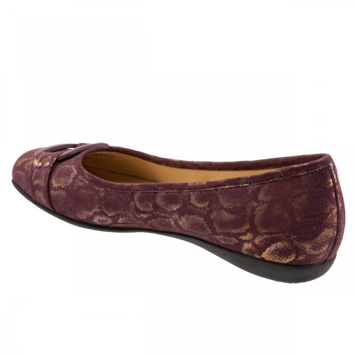 Trotters Sizzle Signature - Women's Flat - Bordeaux - back34