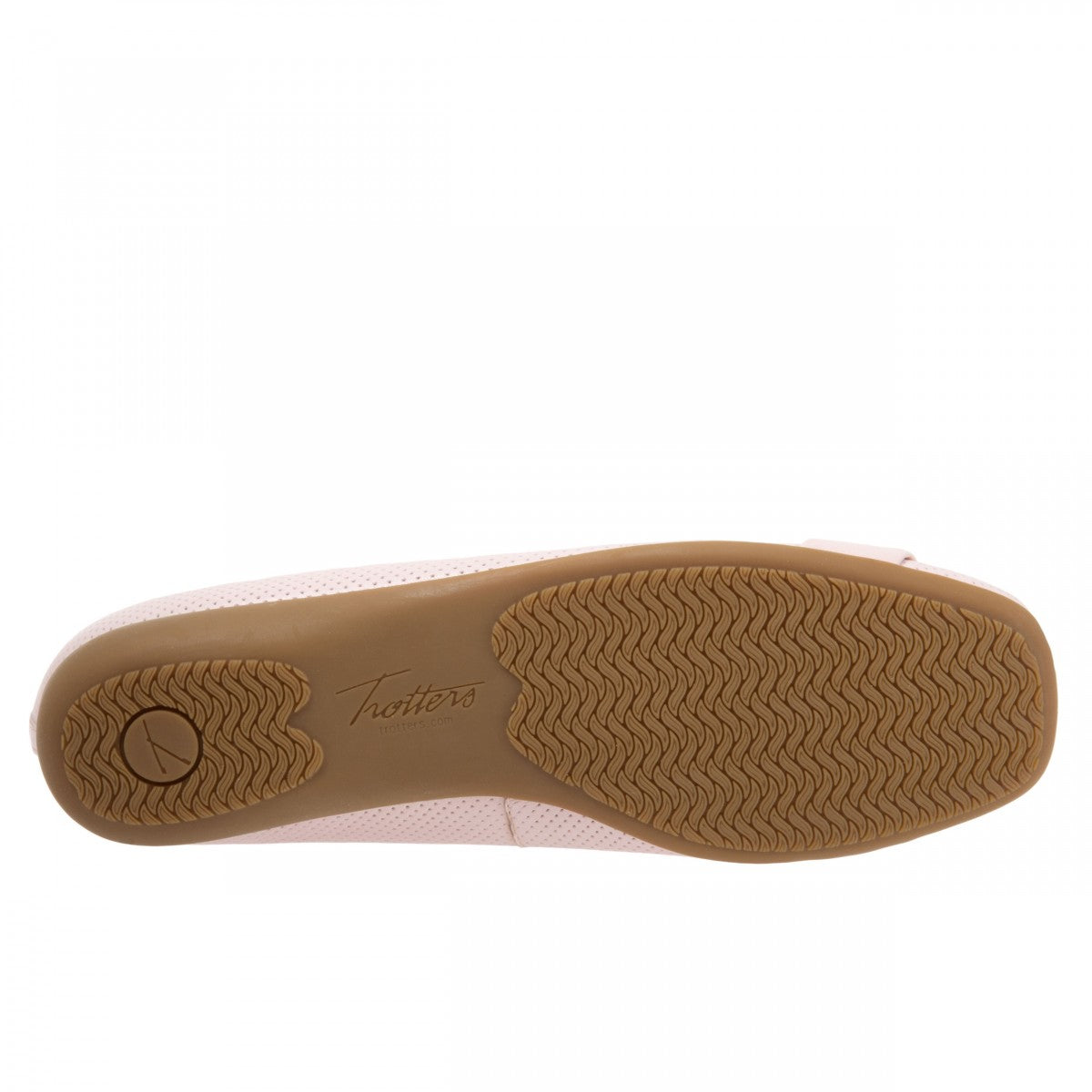Trotters Sizzle Signature - Women's Flat - Pale Pink Pe - bottom