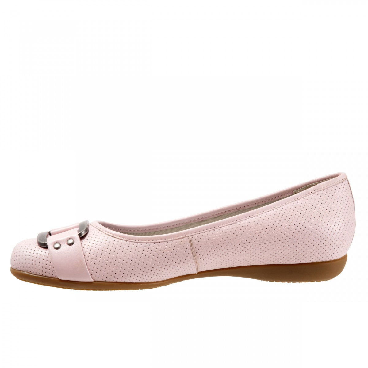 Trotters Sizzle Signature - Women's Flat - Pale Pink Pe - inside