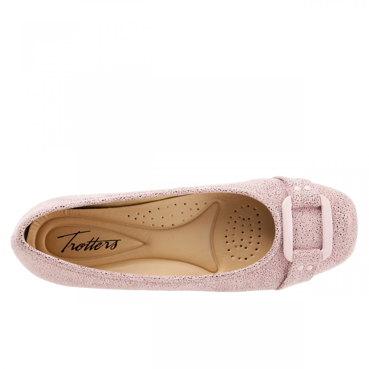 Trotters Sizzle Signature - Women's Flat - Pink - top