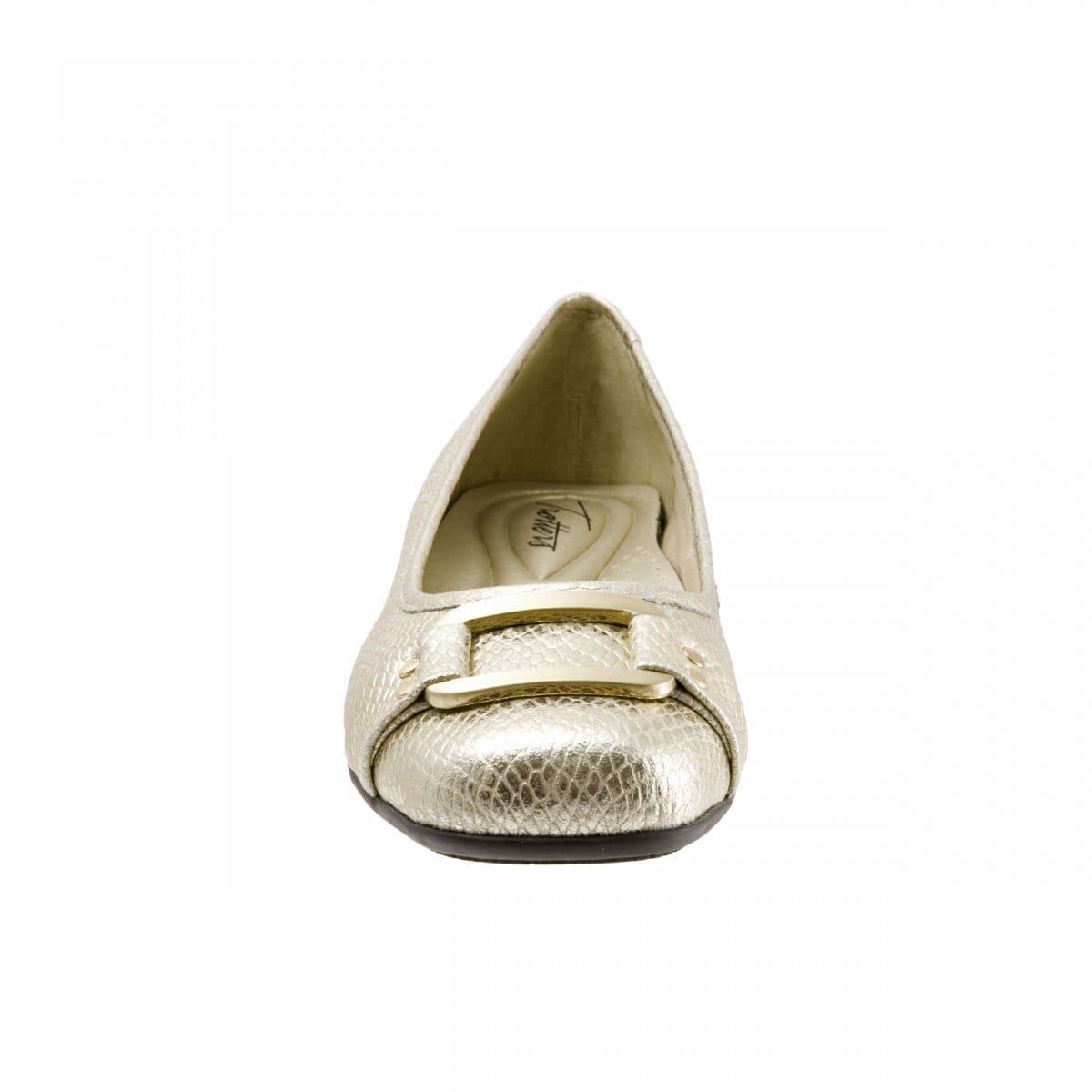 Trotters Sizzle Signature - Women's Flat - Gold - front