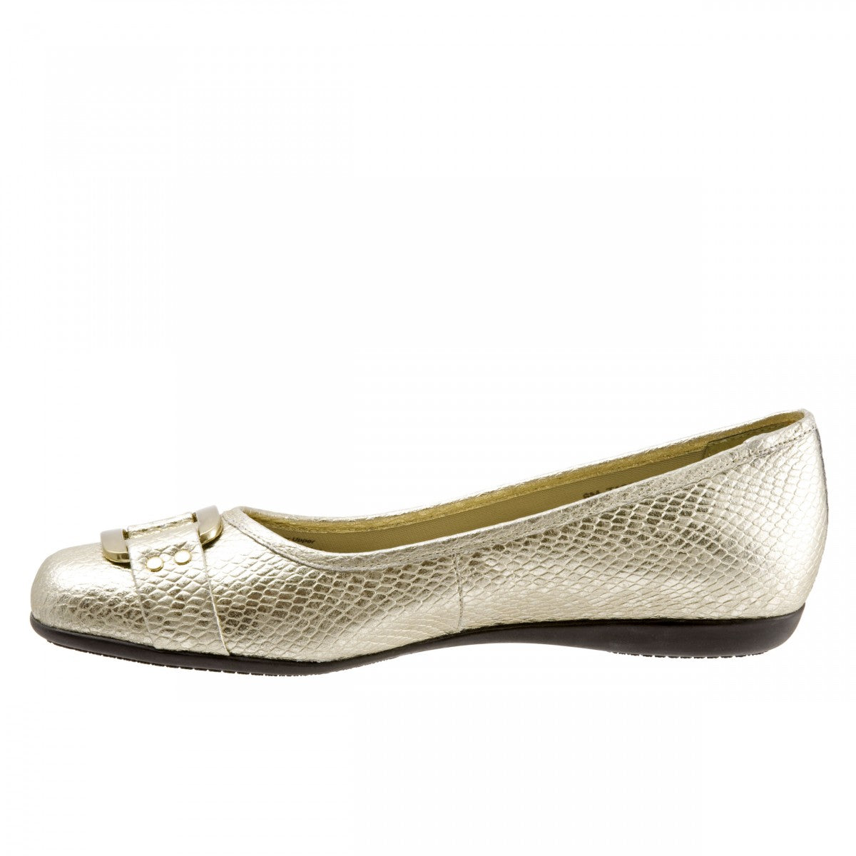 Trotters Sizzle Signature - Women's Flat - Gold - inside