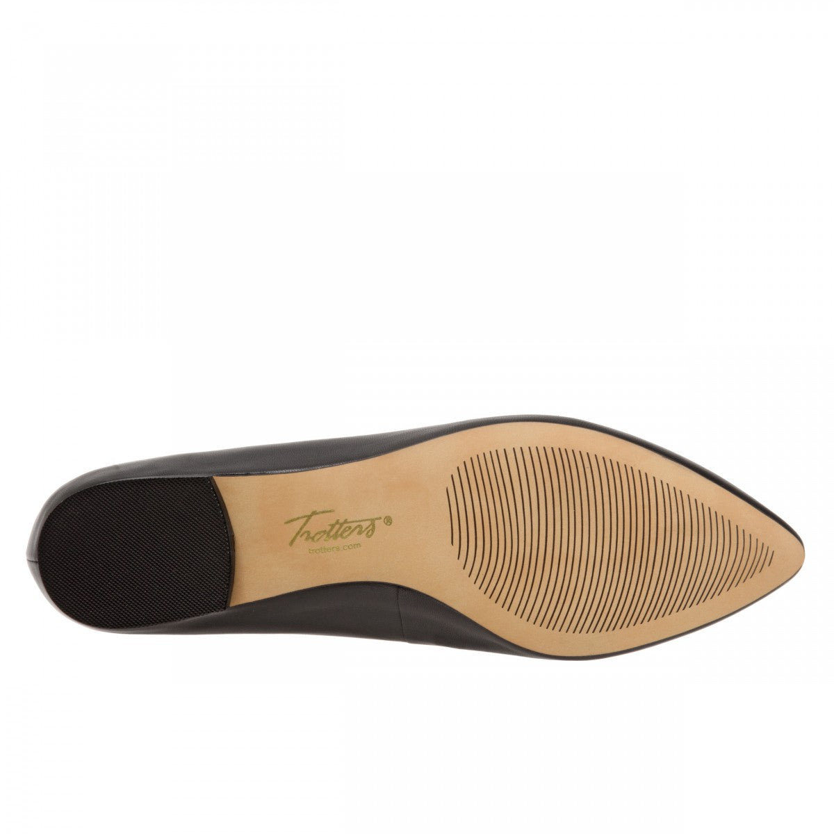 Trotters Estee - Women's Flats - Black - bottom