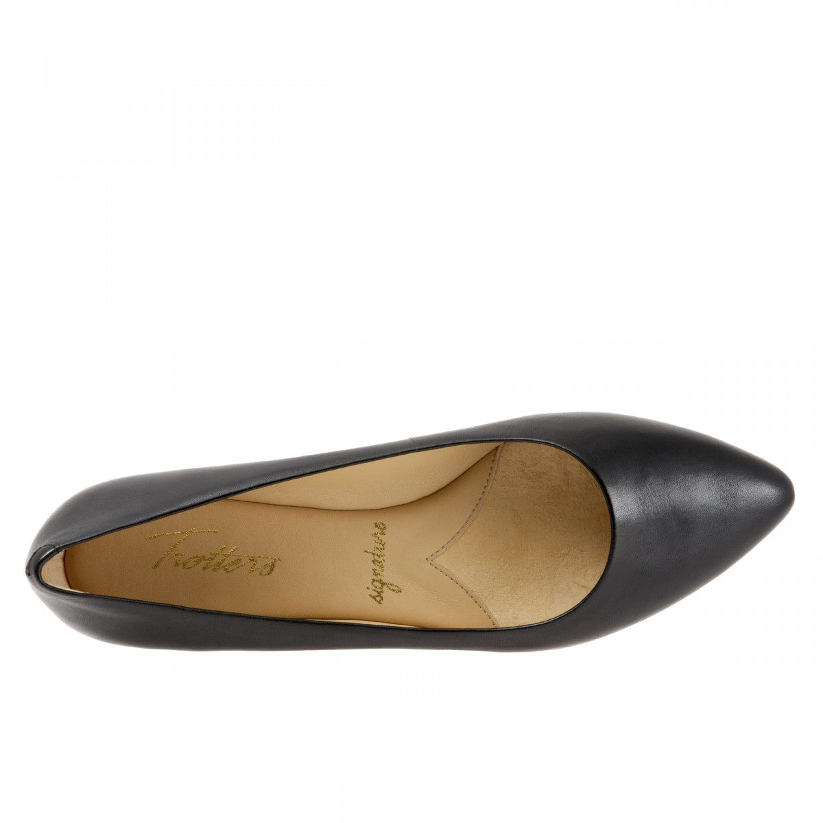 Trotters Estee - Women's Flats - Black - top