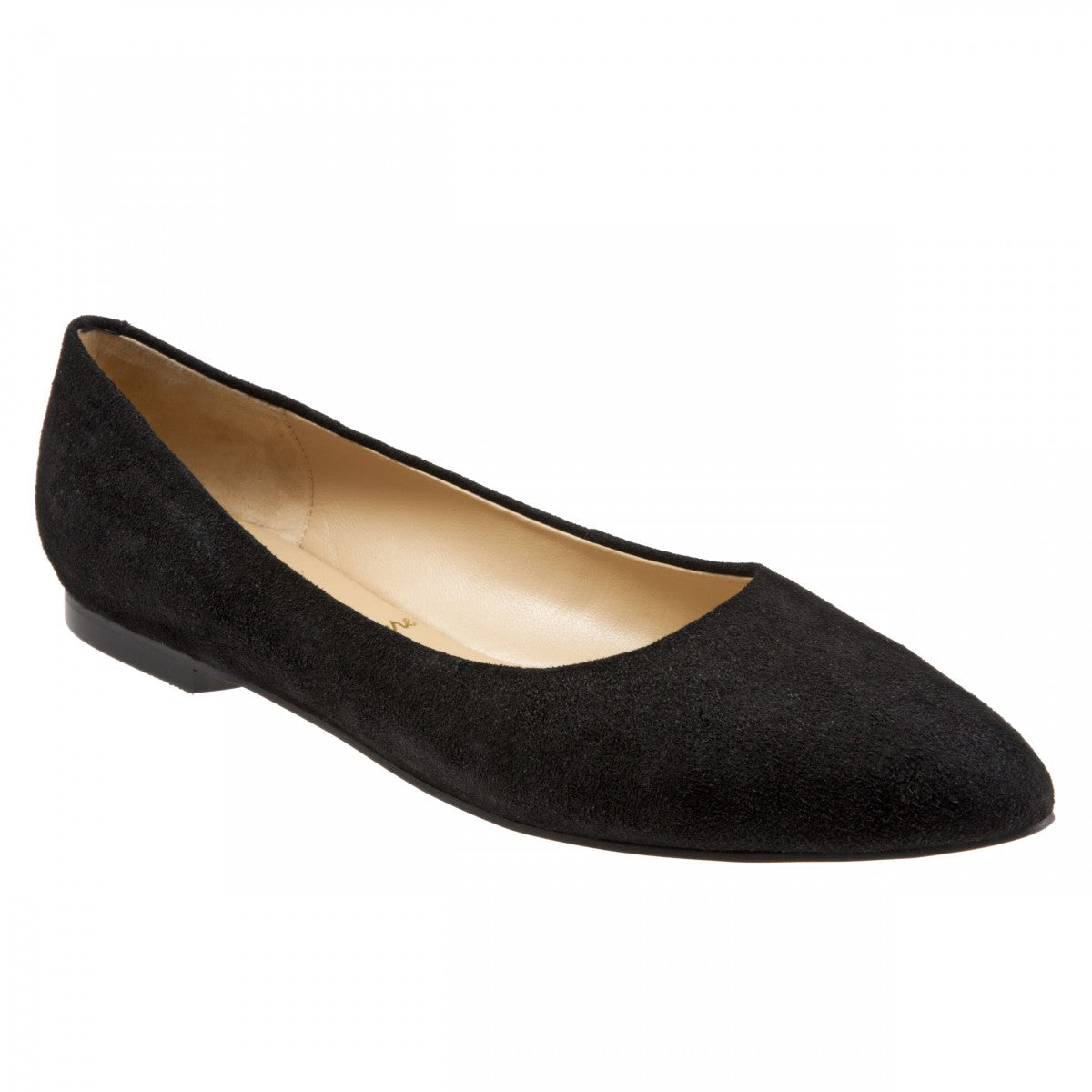 Trotters Estee - Women's Flats - Black Suede - main