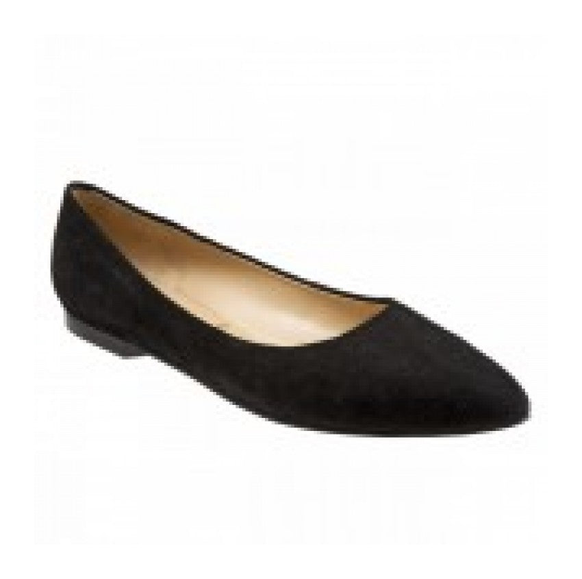 Trotters Estee Women's variants - Black Suede - tn