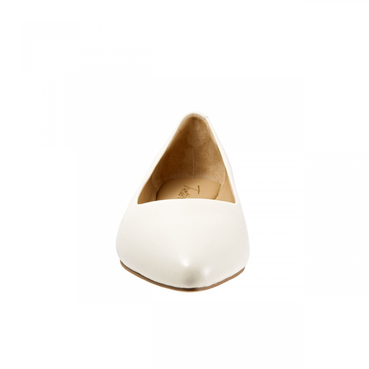 Trotters Estee - Women's Flats - Off White - front