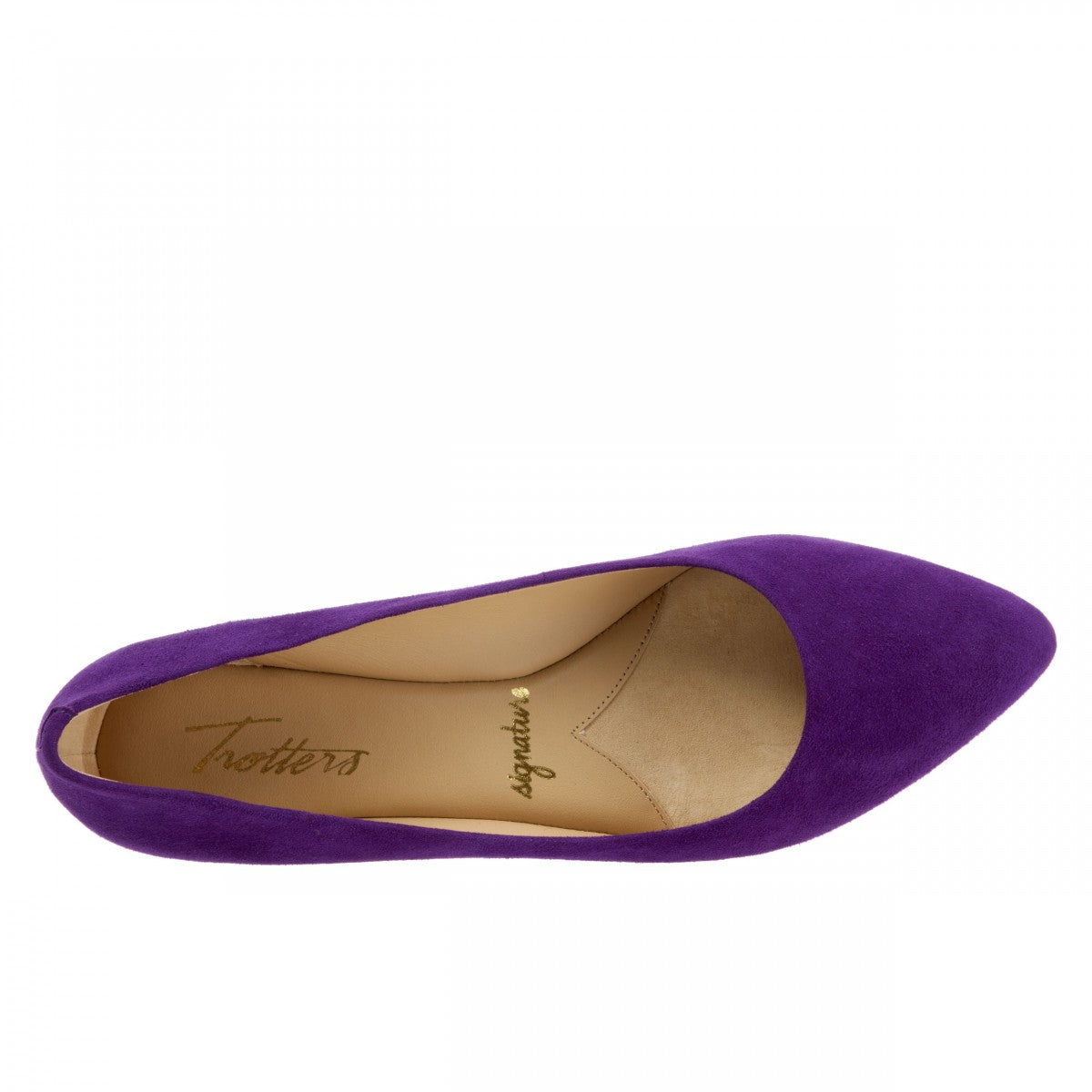 Trotters Estee - Women's Flats - Purple - top