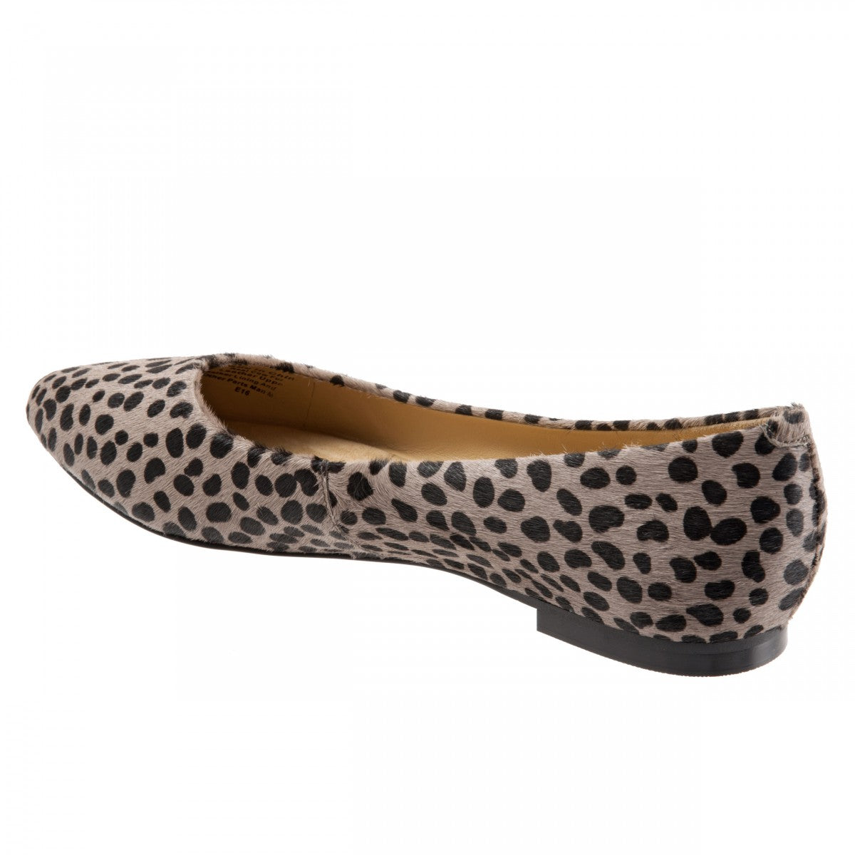 Trotters Estee - Women's Flats - Grey Cheetah - back34