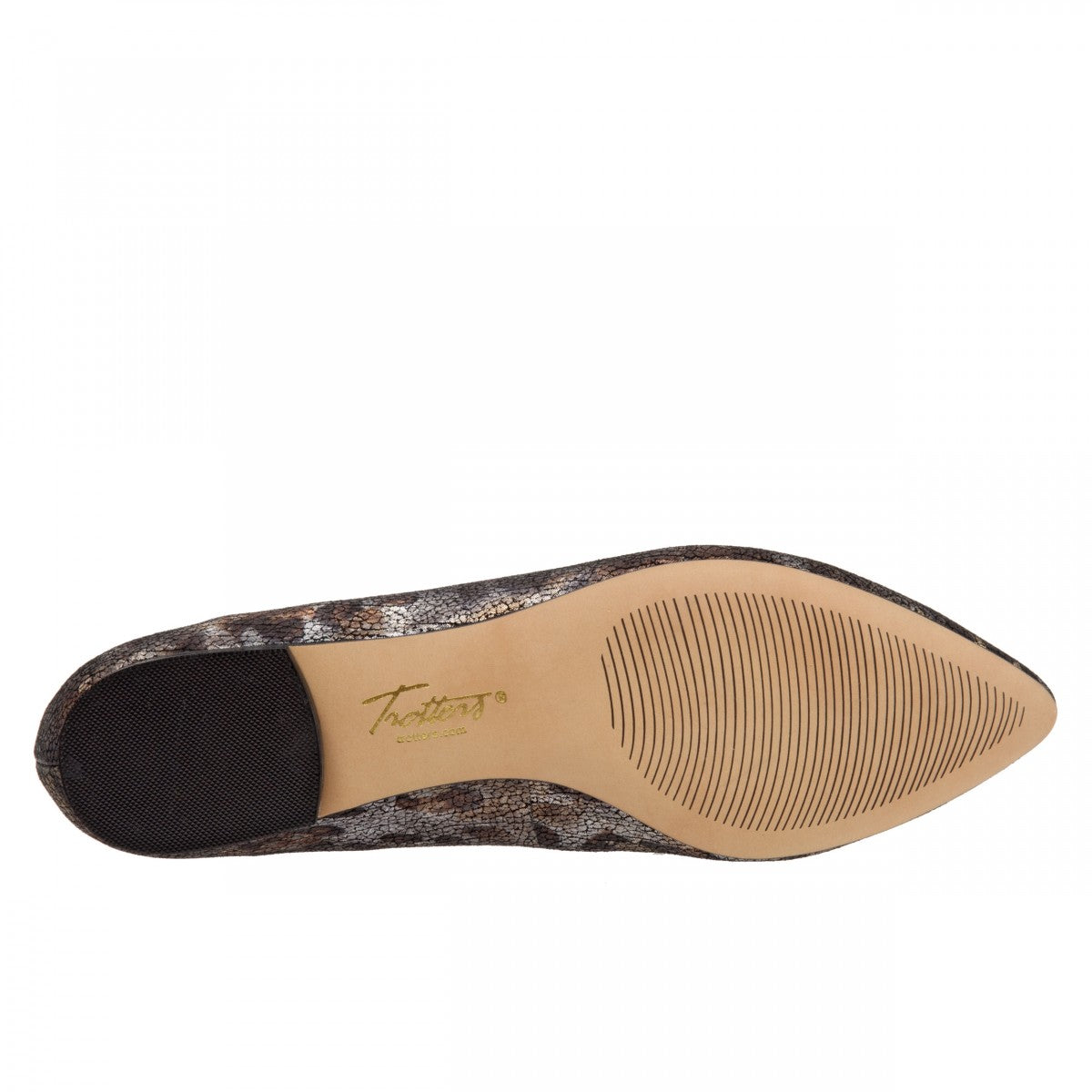Trotters Estee - Women's Flats - Metallic Mul - bottom