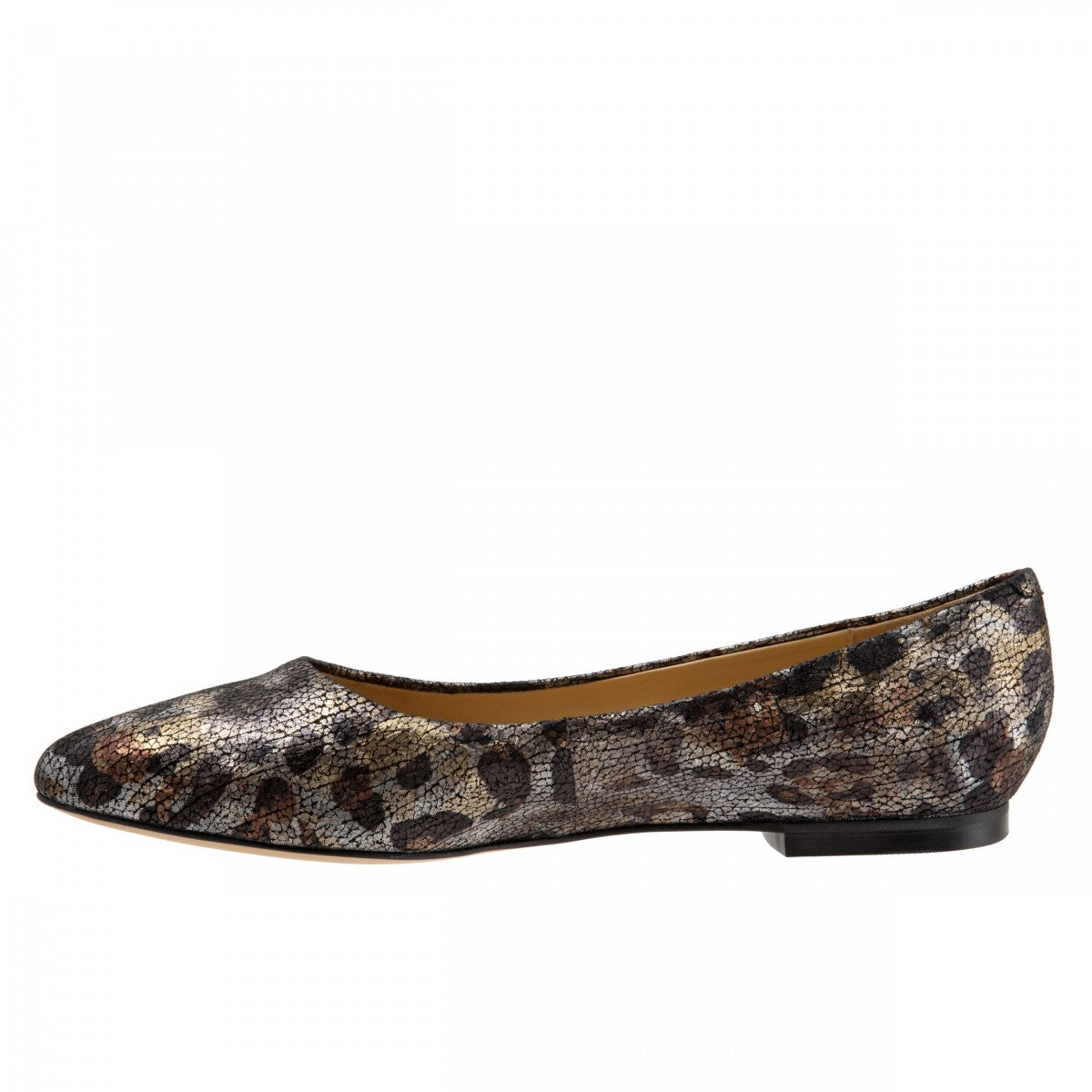 Trotters Estee - Women's Flats - Metallic Mul - inside