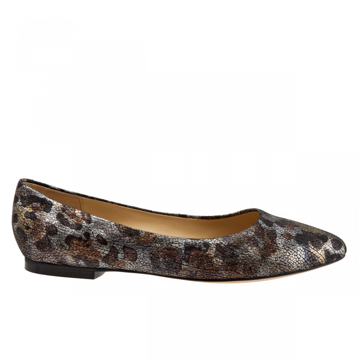 Trotters Estee - Women's Flats - Metallic Mul - outside