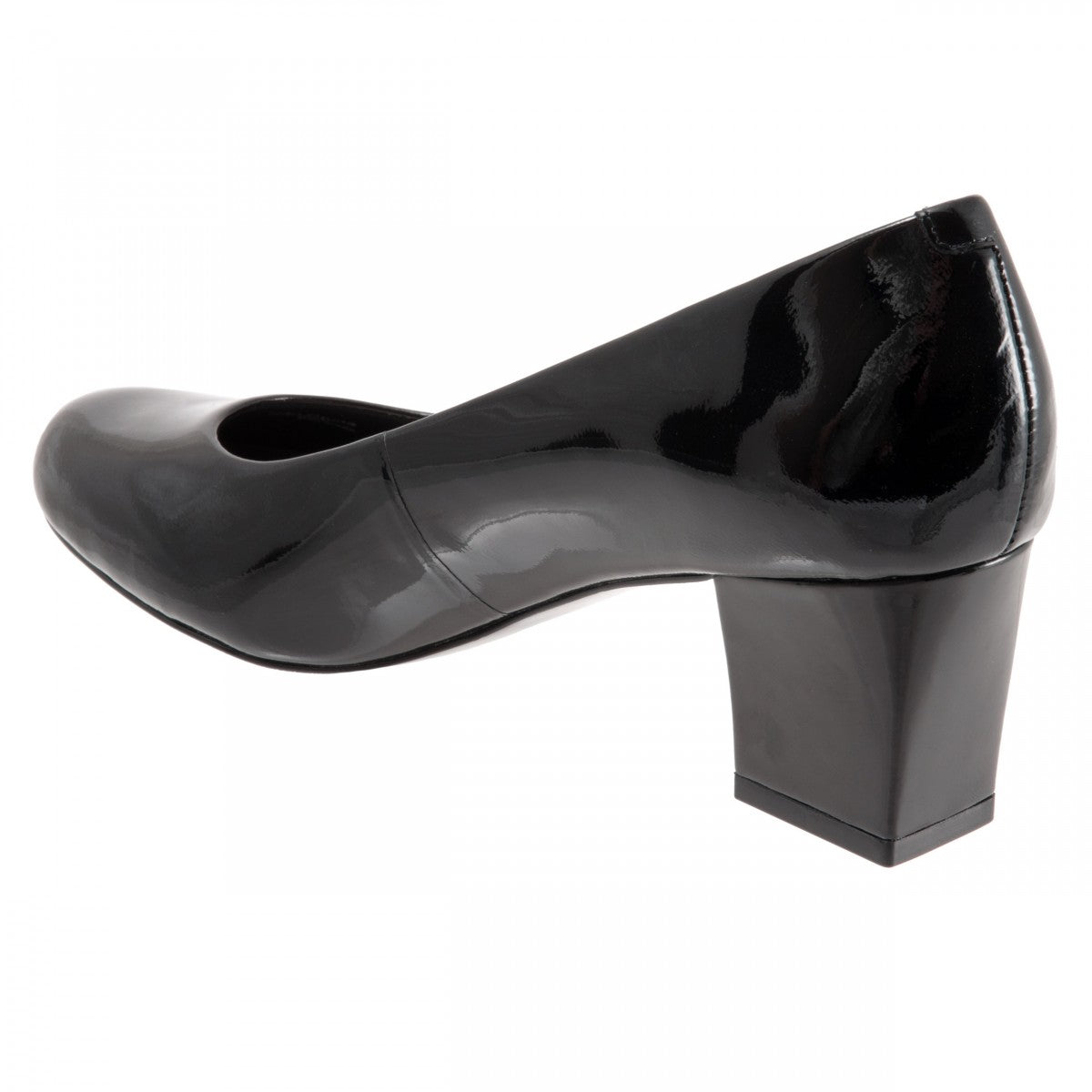 Trotters Candela - Women's Pump - Black Pat - back34