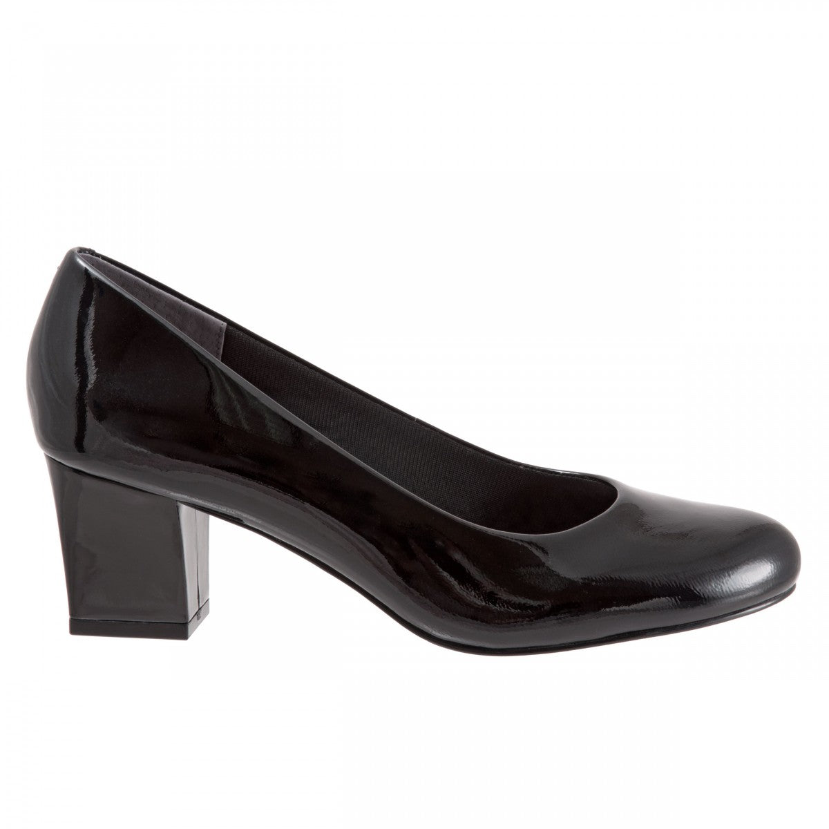 Trotters Candela - Women's Pump - Black Pat - outside