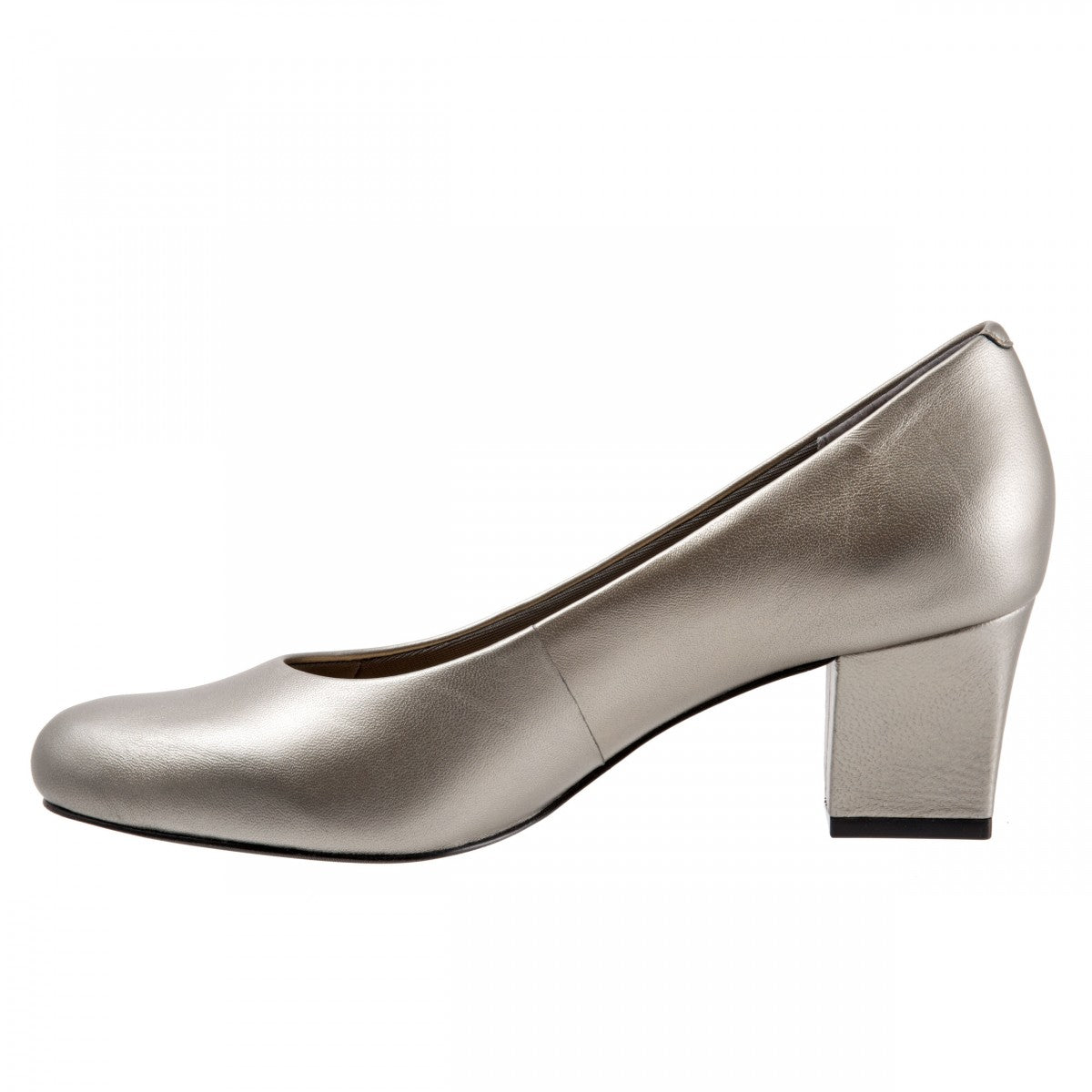 Trotters Candela - Women's Pump - Pewter - inside