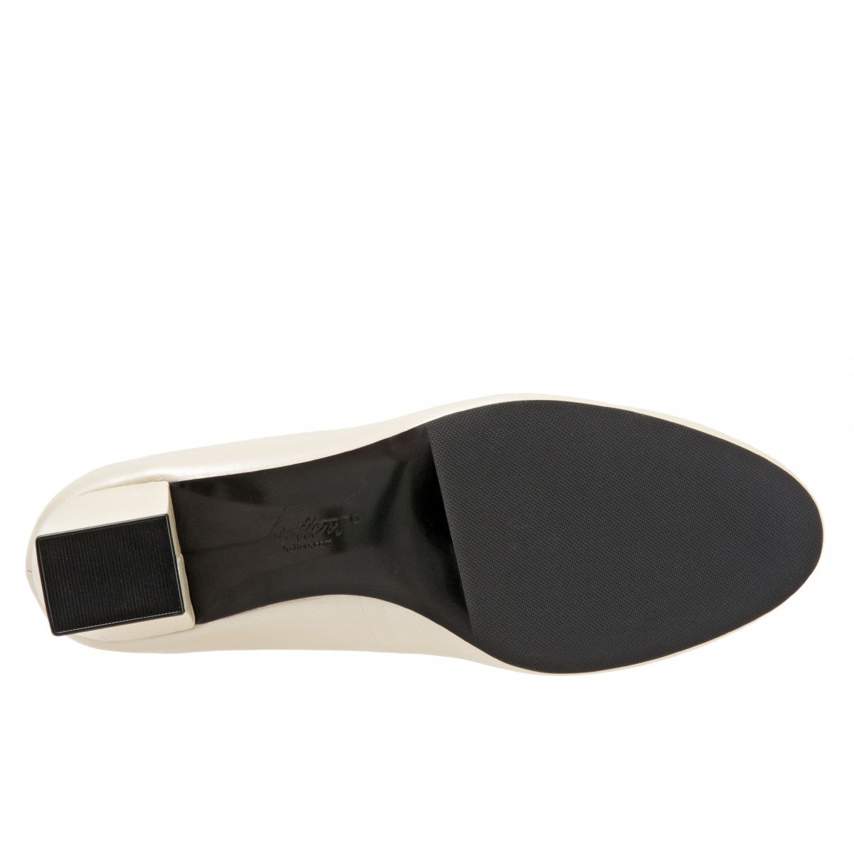 Trotters Candela - Women's Pump - White Pearl - bottom