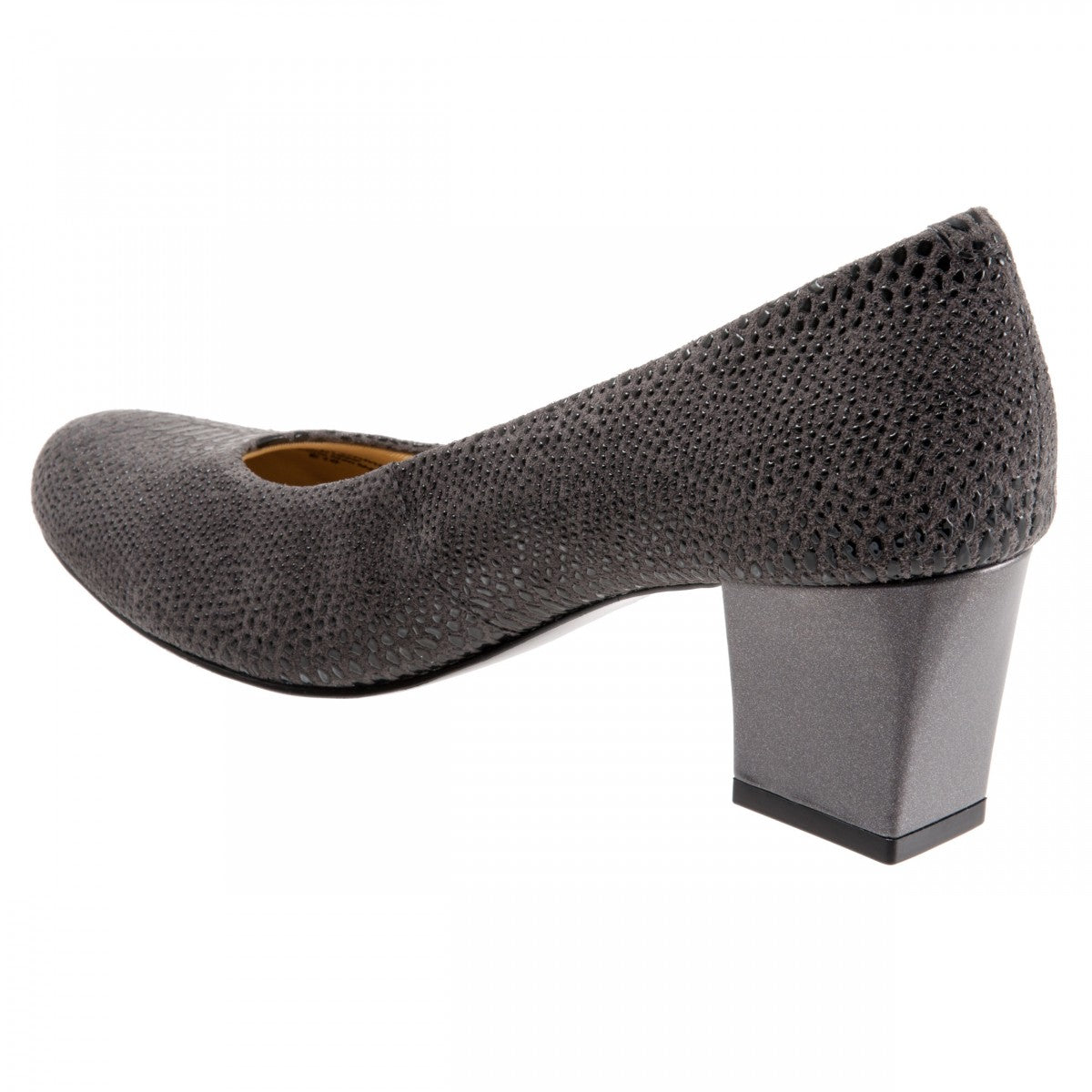 Trotters Candela - Women's Pump - Dk Grey Liza - back34
