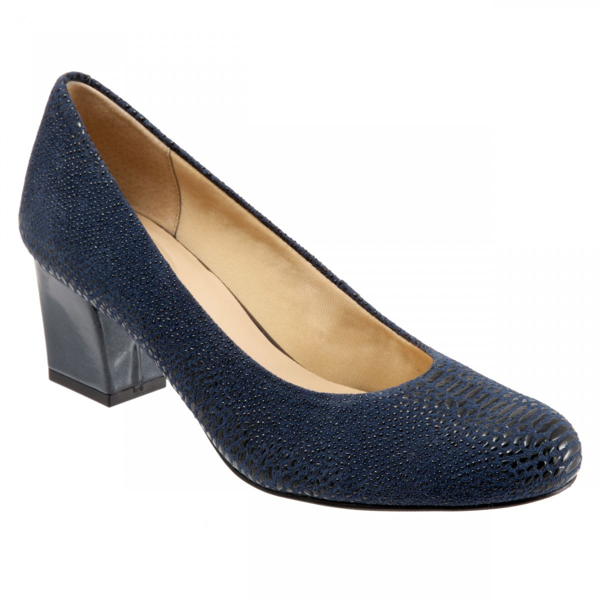 Trotters Candela - Women's Pump - Navy Lizard - main