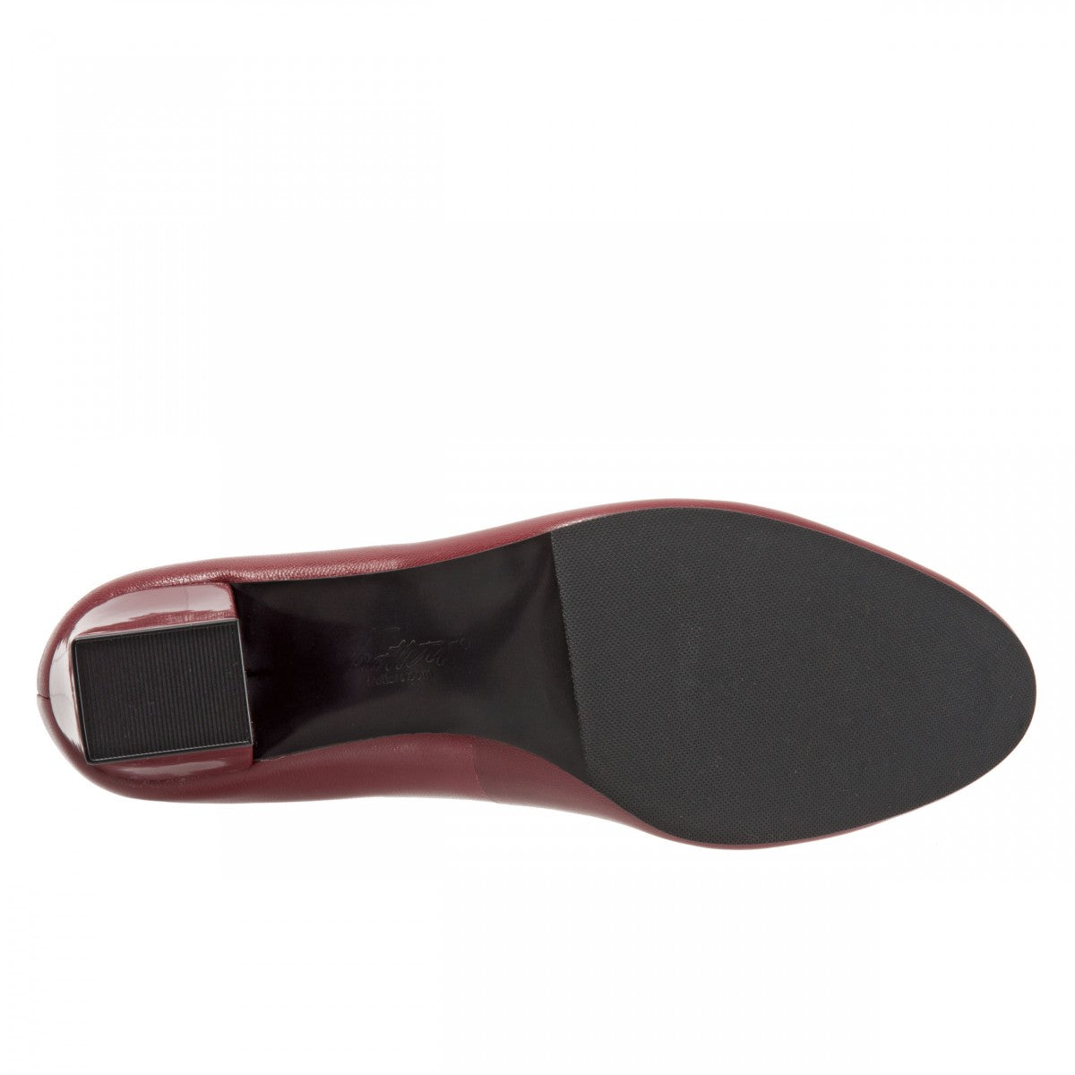 Trotters Candela - Women's Pump - Dk Red - bottom