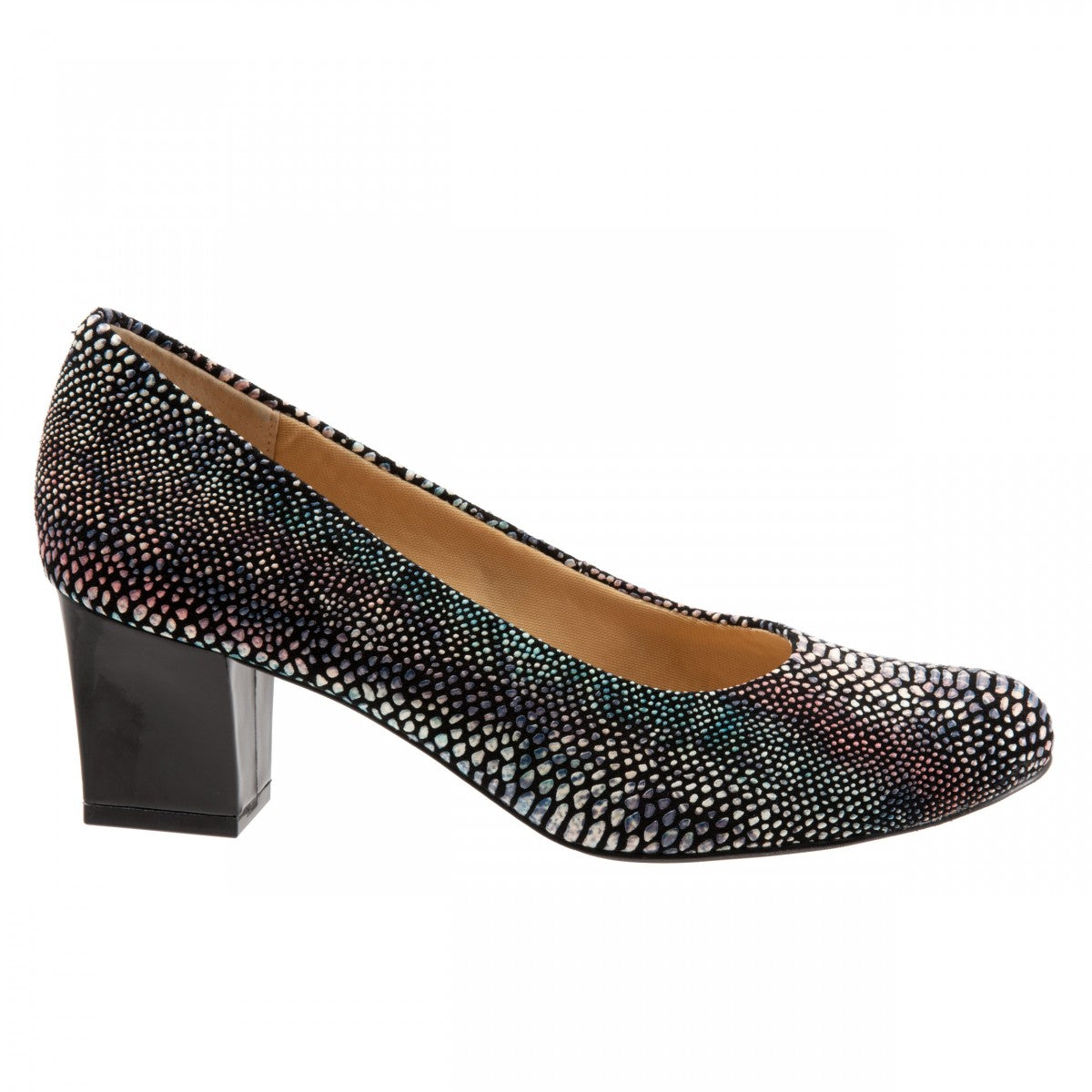 Trotters Candela - Women's Pump - Dk Multi Liz - outside