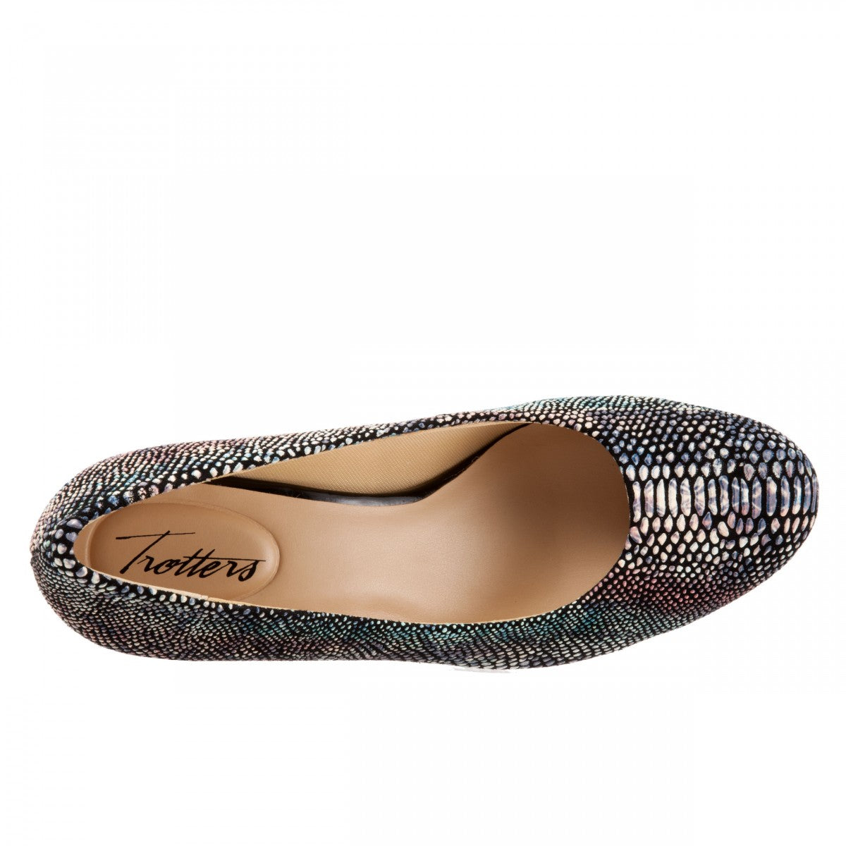 Trotters Candela - Women's Pump - Dk Multi Liz - top