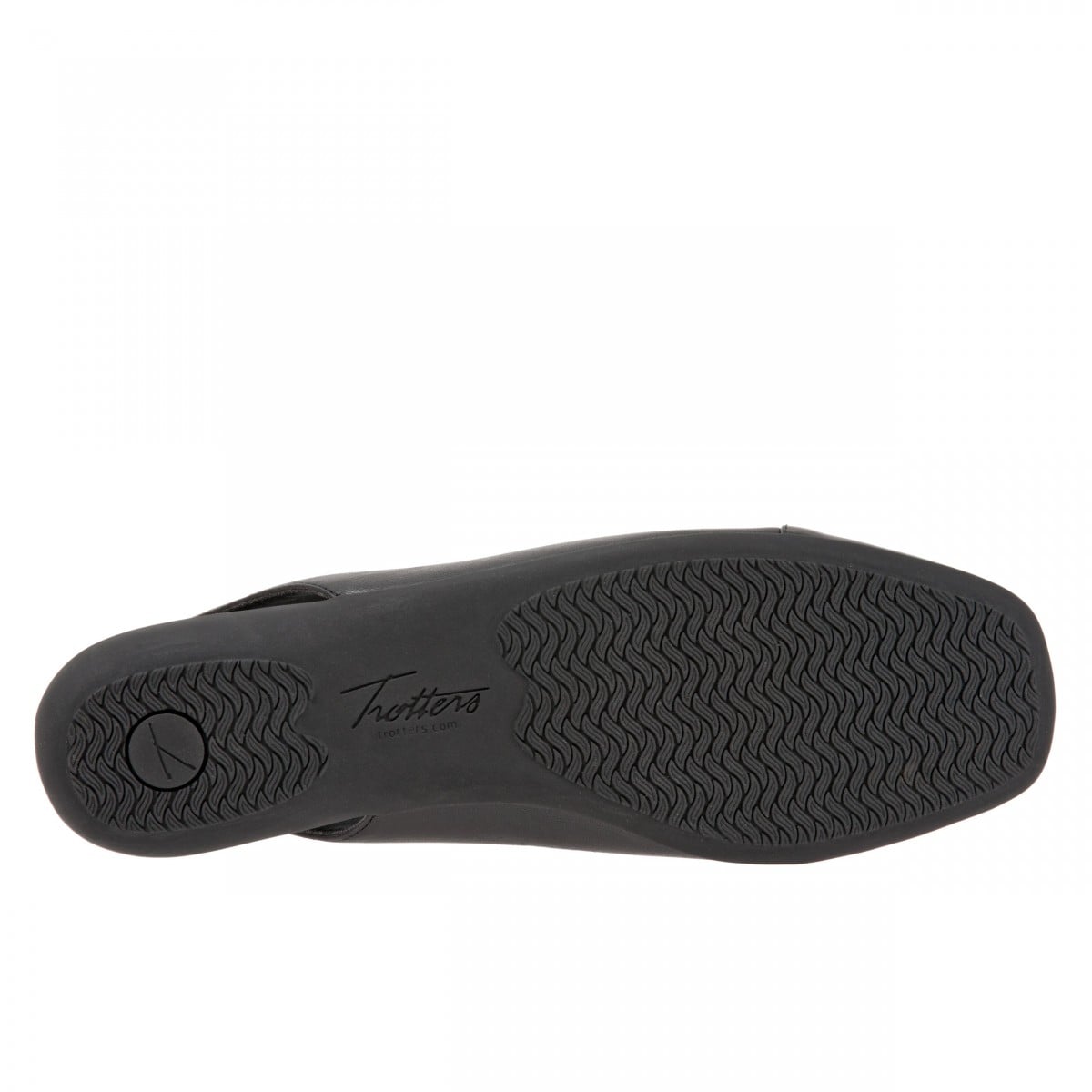 Trotters Sarina - Women's Casual Flat - Black/black1 - bottom