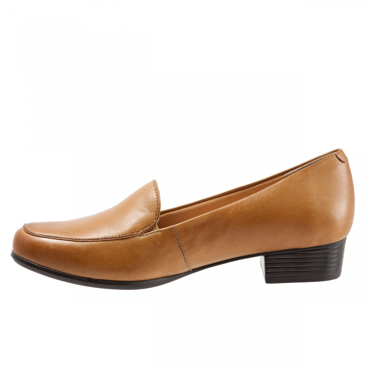 Trotters Monarch - Women's Supportive Casual Shoe - Tan - inside