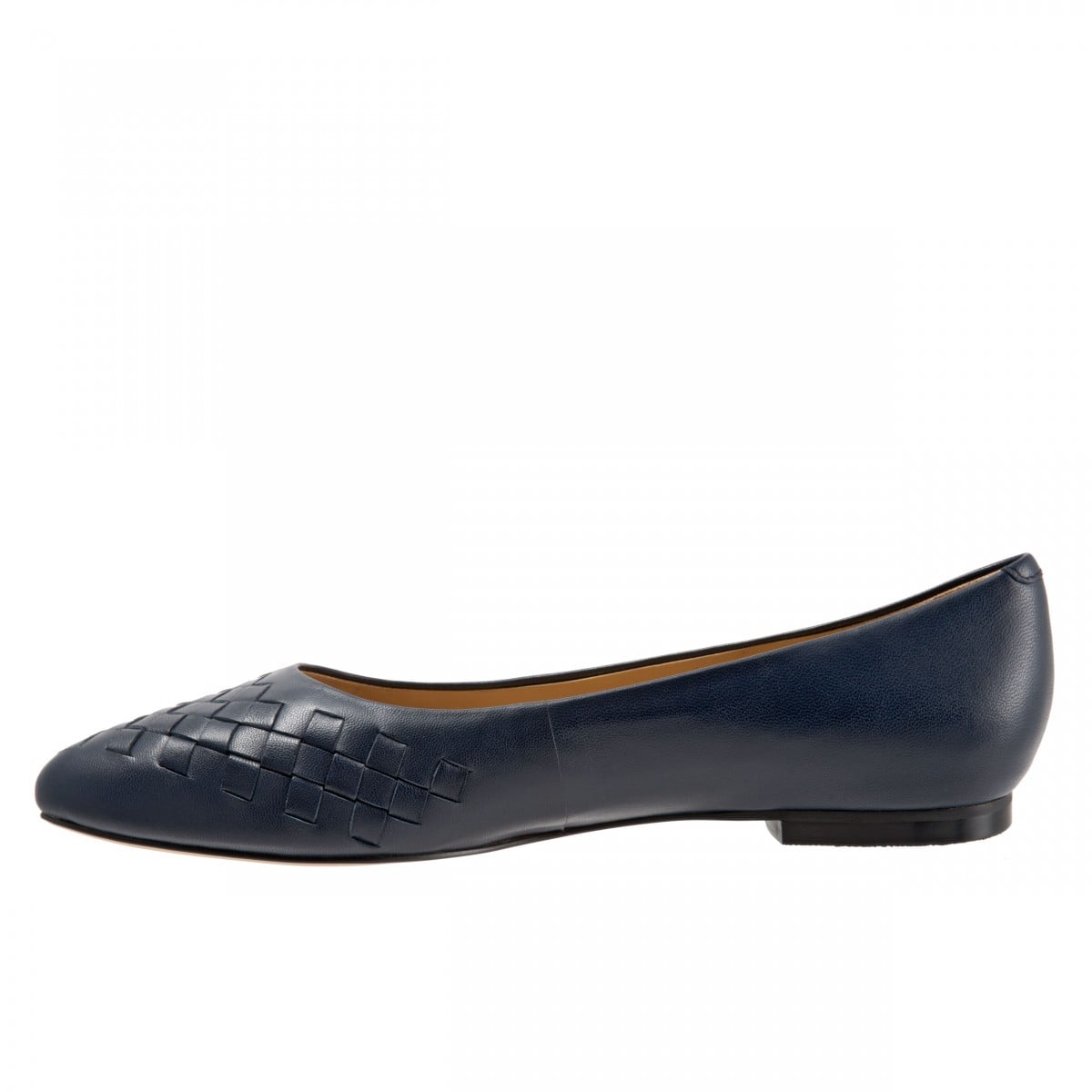 Trotters Estee Woven - Navy - inside