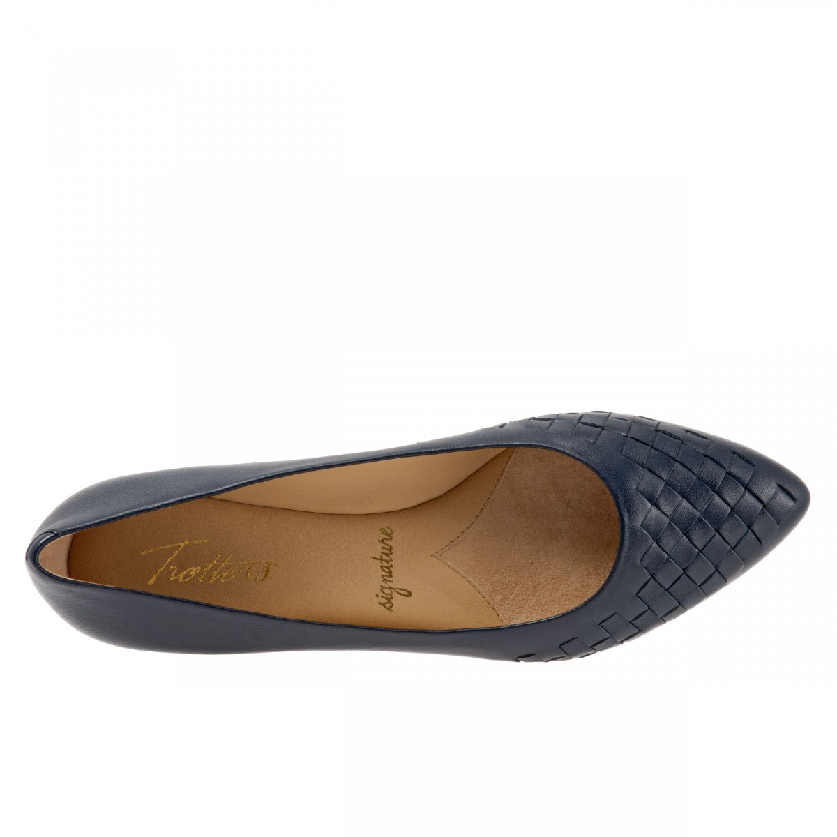 Trotters Estee Woven - Navy - top