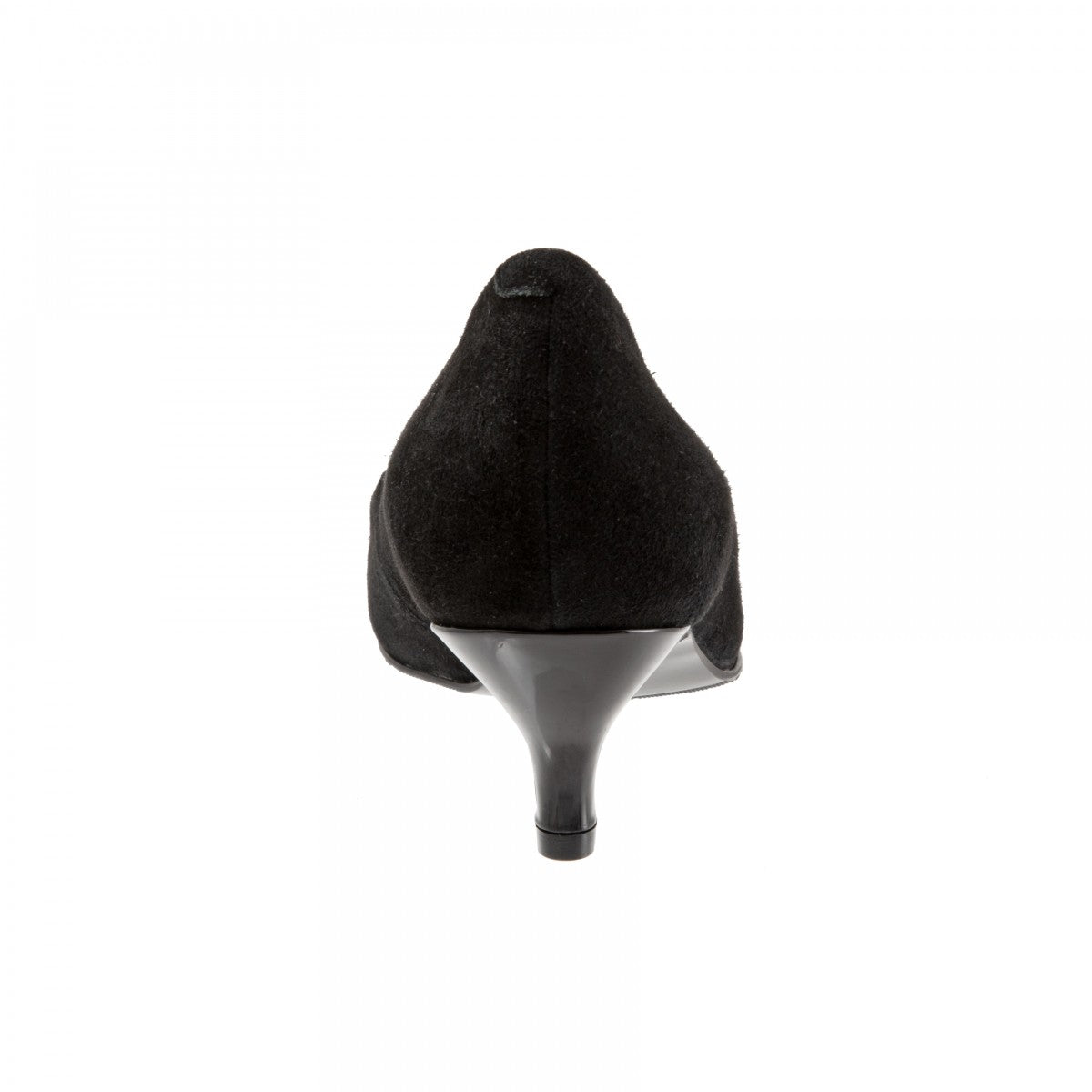 Trotters Kiera - Black Suede - back