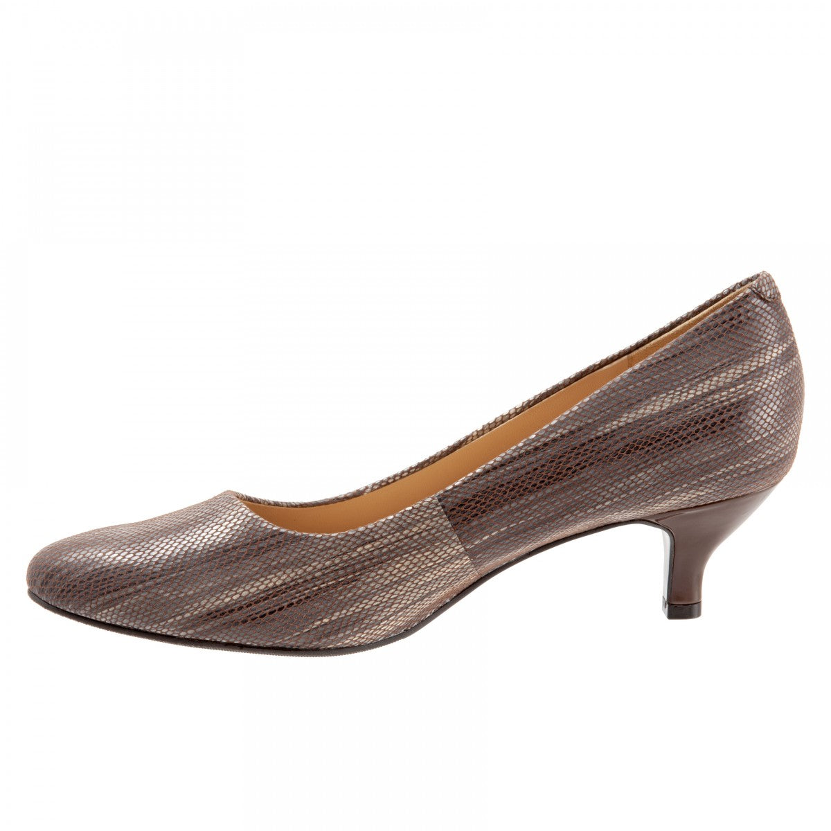 Trotters Kiera - Taupe - inside