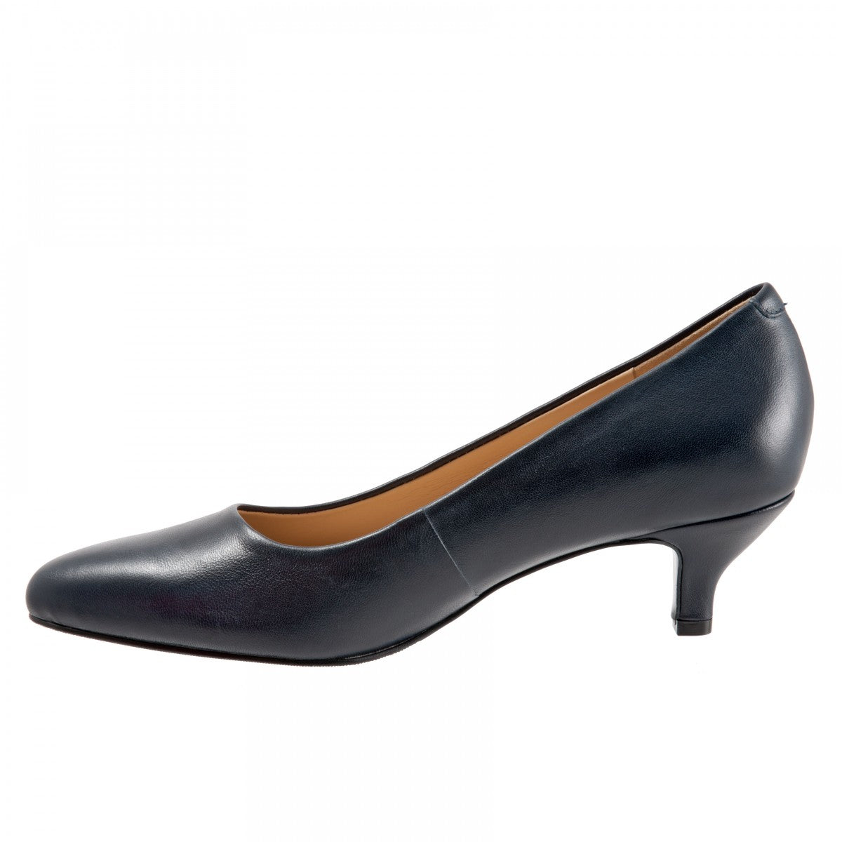 Trotters Kiera Women's Heeled Pump - Navy - inside