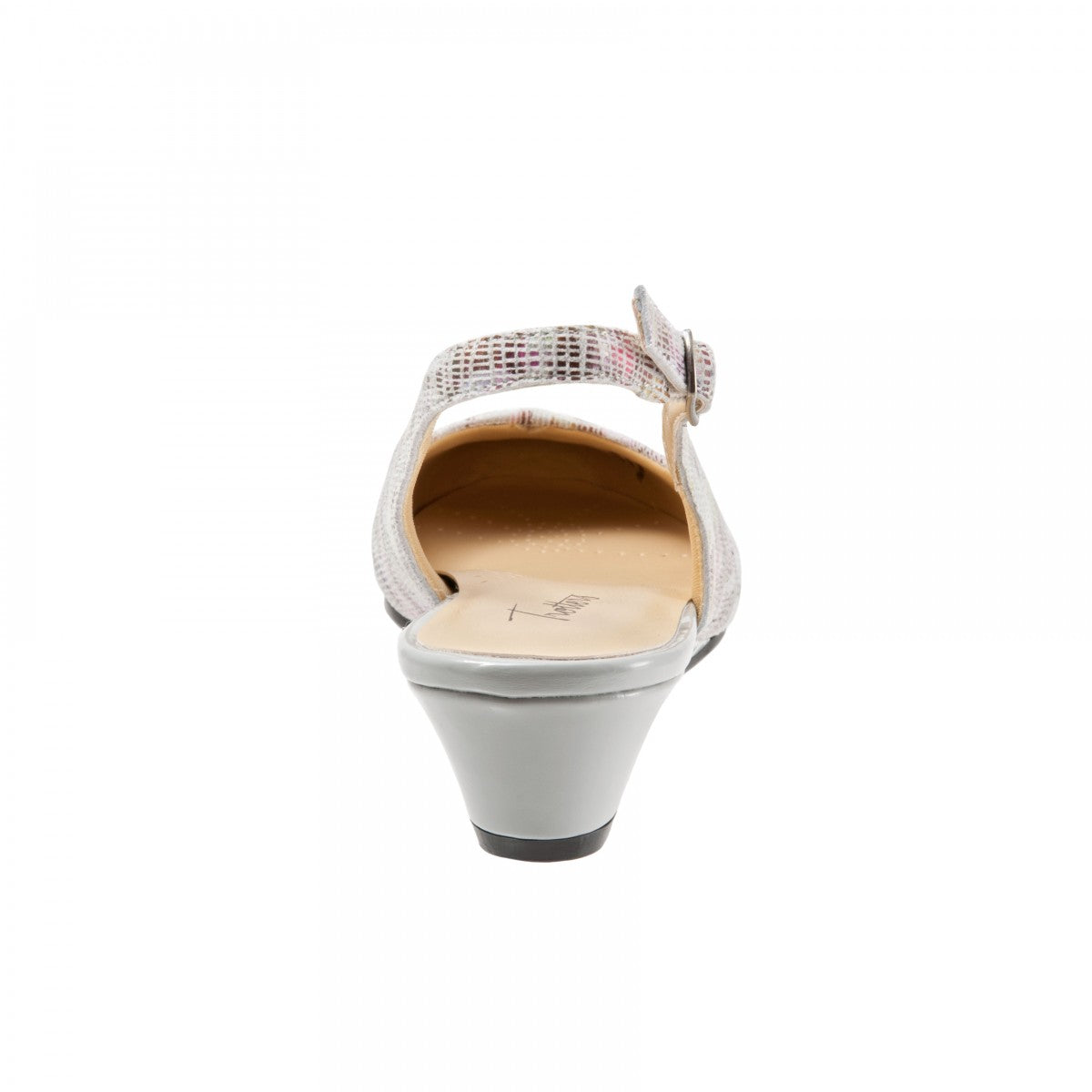 Trotters Lenore Women's Slingback Wedge - Lt Multi - back