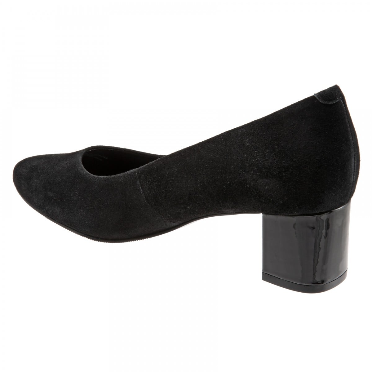 Trotters Kari - Black Suede - back34