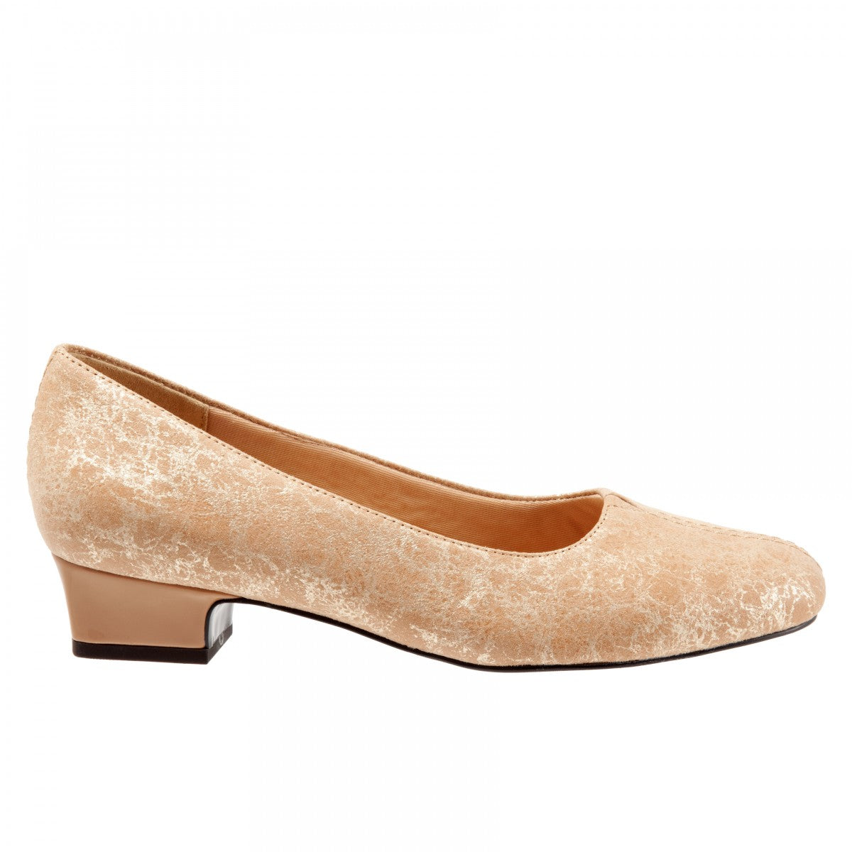 Trotters Doris - Tan/gold - outside