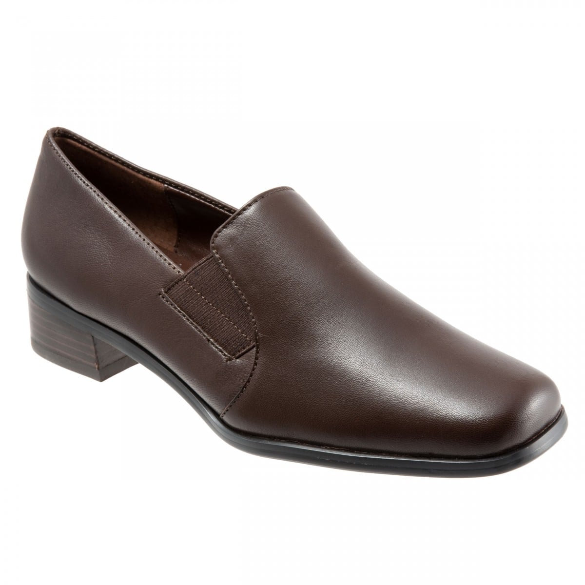 Trotters Ash - Women's Slip-on Dress Shoes - Fudge - main