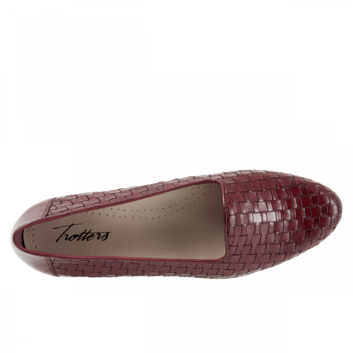 Trotters Liz - Women's Loafer - Black Cherry - top