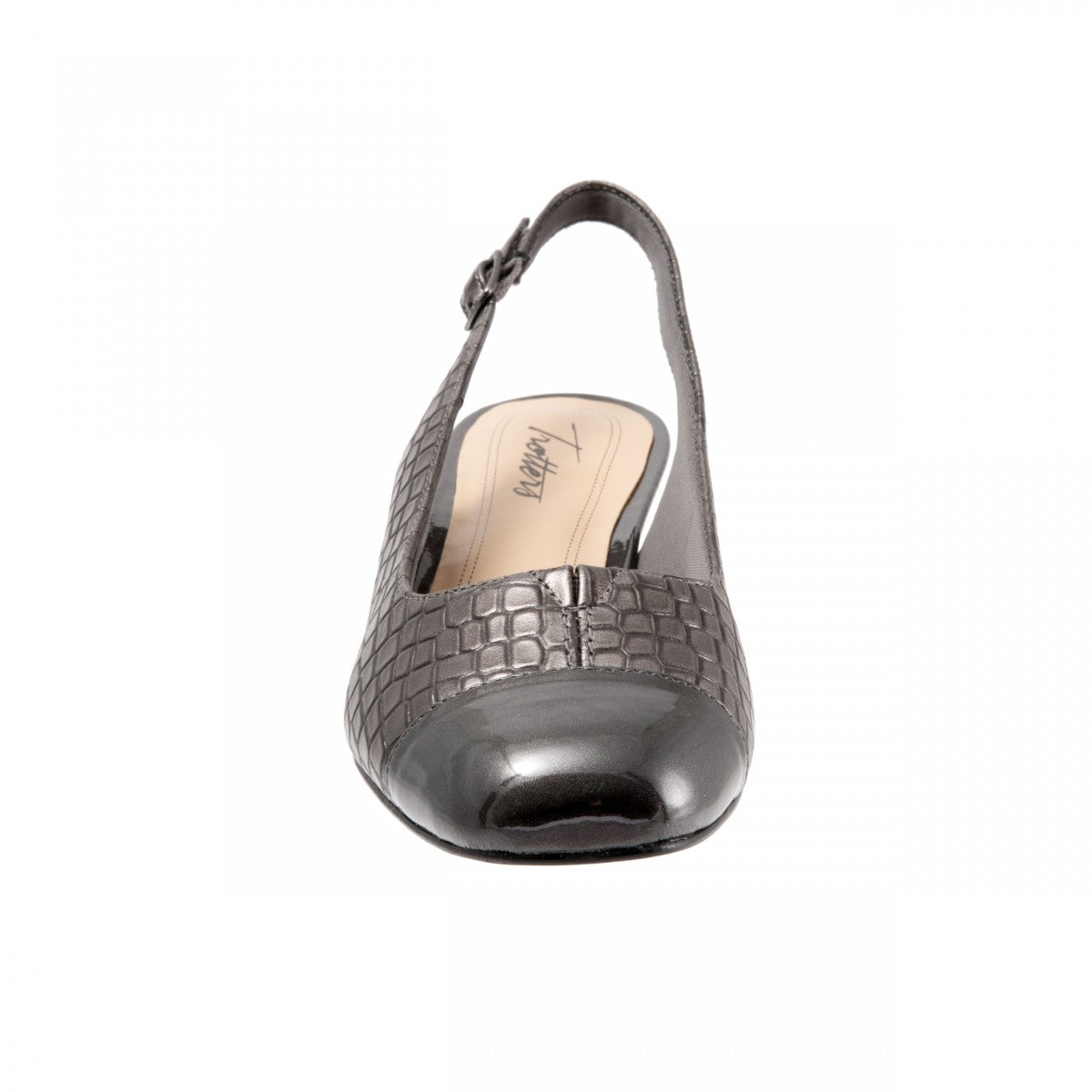 Trotters Dea - Pewter - front