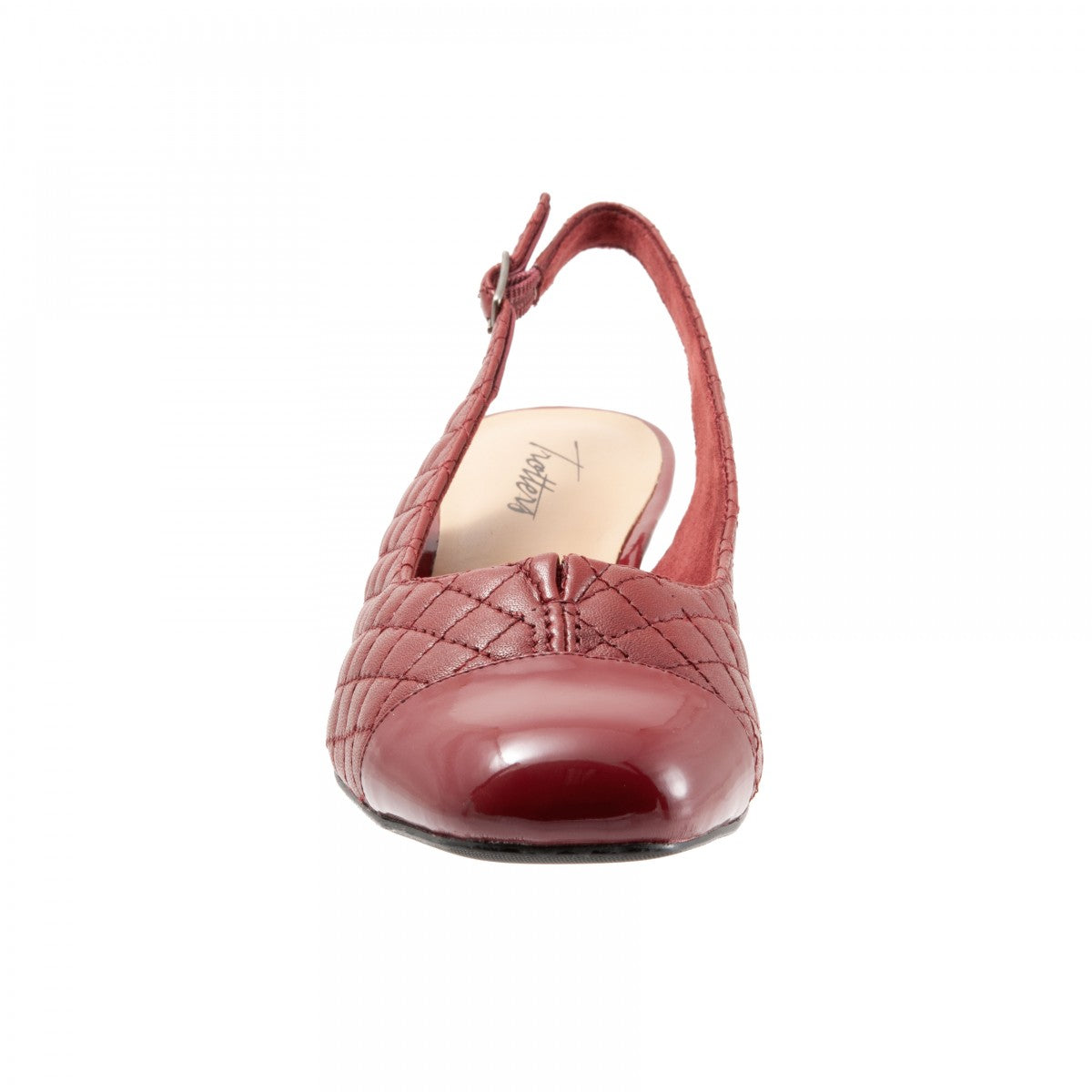 Trotters Dea - Dk Red Quilt - front
