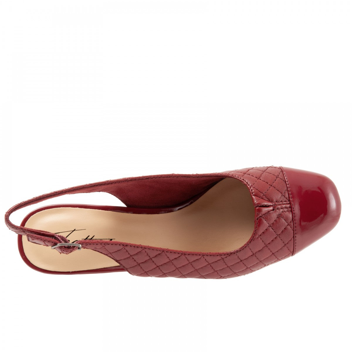 Trotters Dea - Dk Red Quilt - top