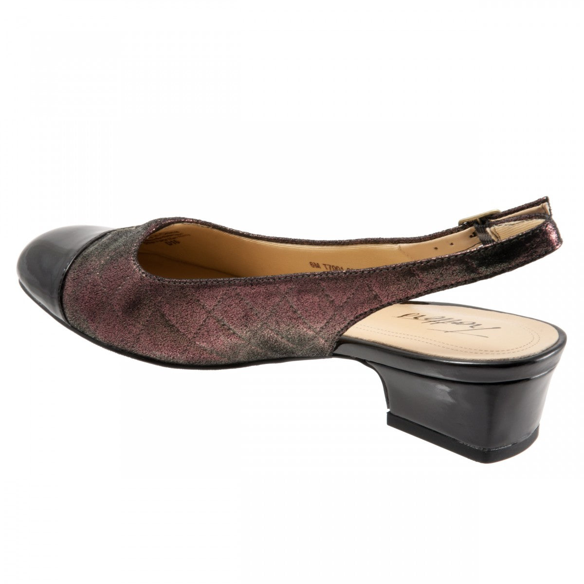 Trotters Dea - Women's Adjutable Dress Shoes - Multi Quilte - back34