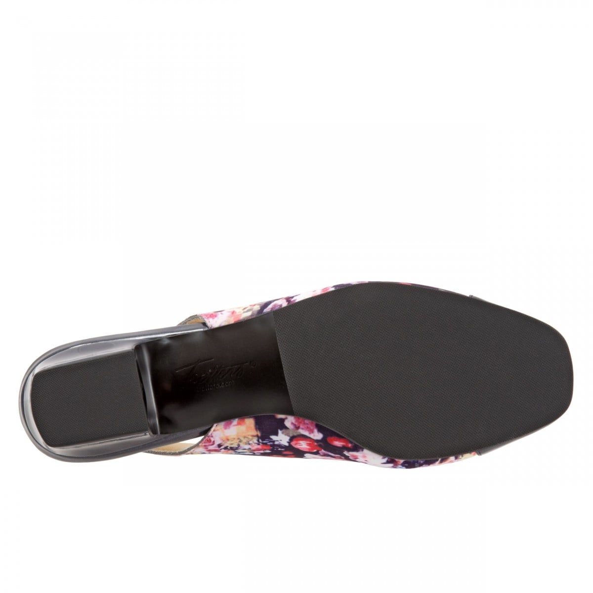 Trotters Dea - Women's Adjutable Dress Shoes - Wash Floral - bottom