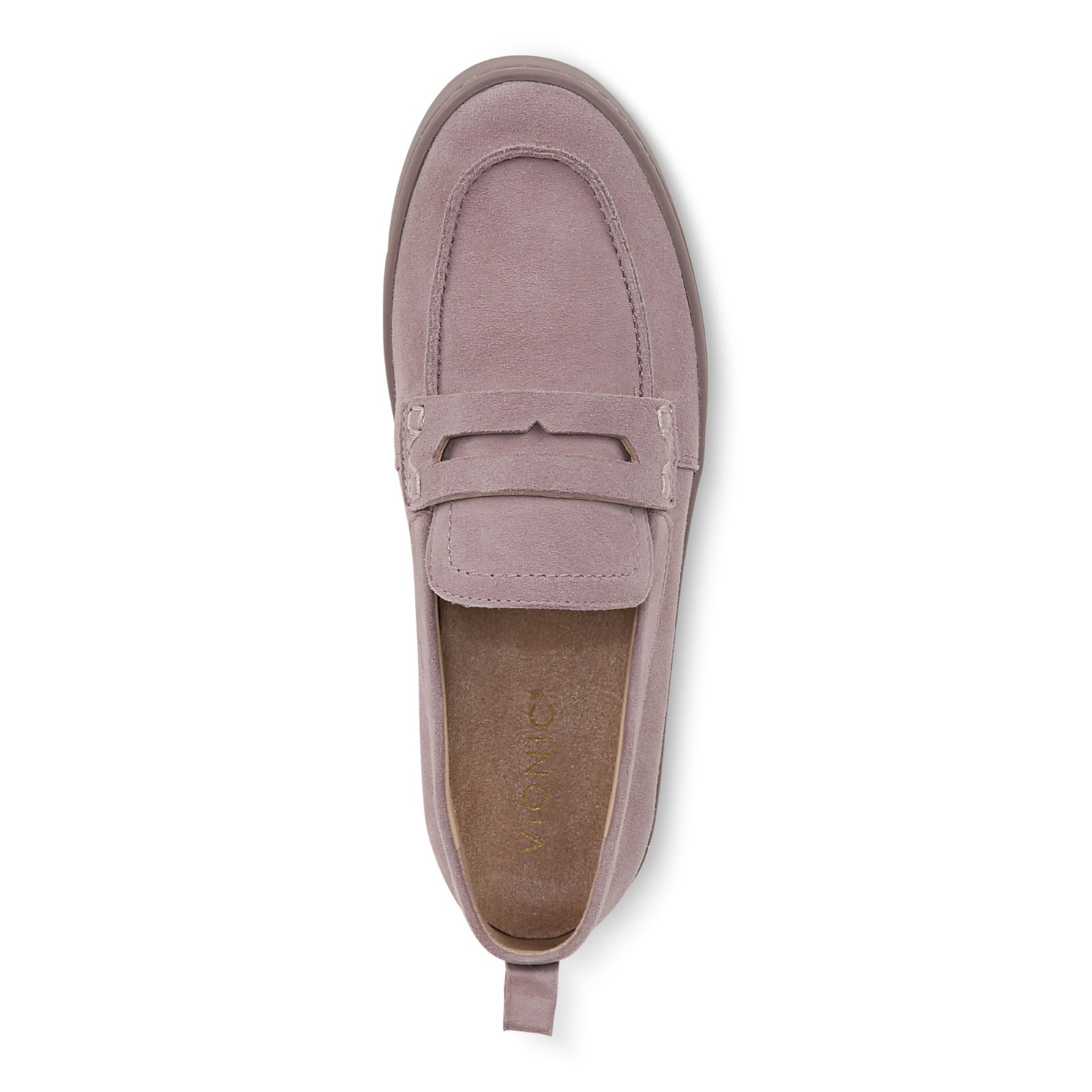 Vionic Uptown Women's Slip-On Loafer Moc Casual Shoes - Magnolia Dusk - Top