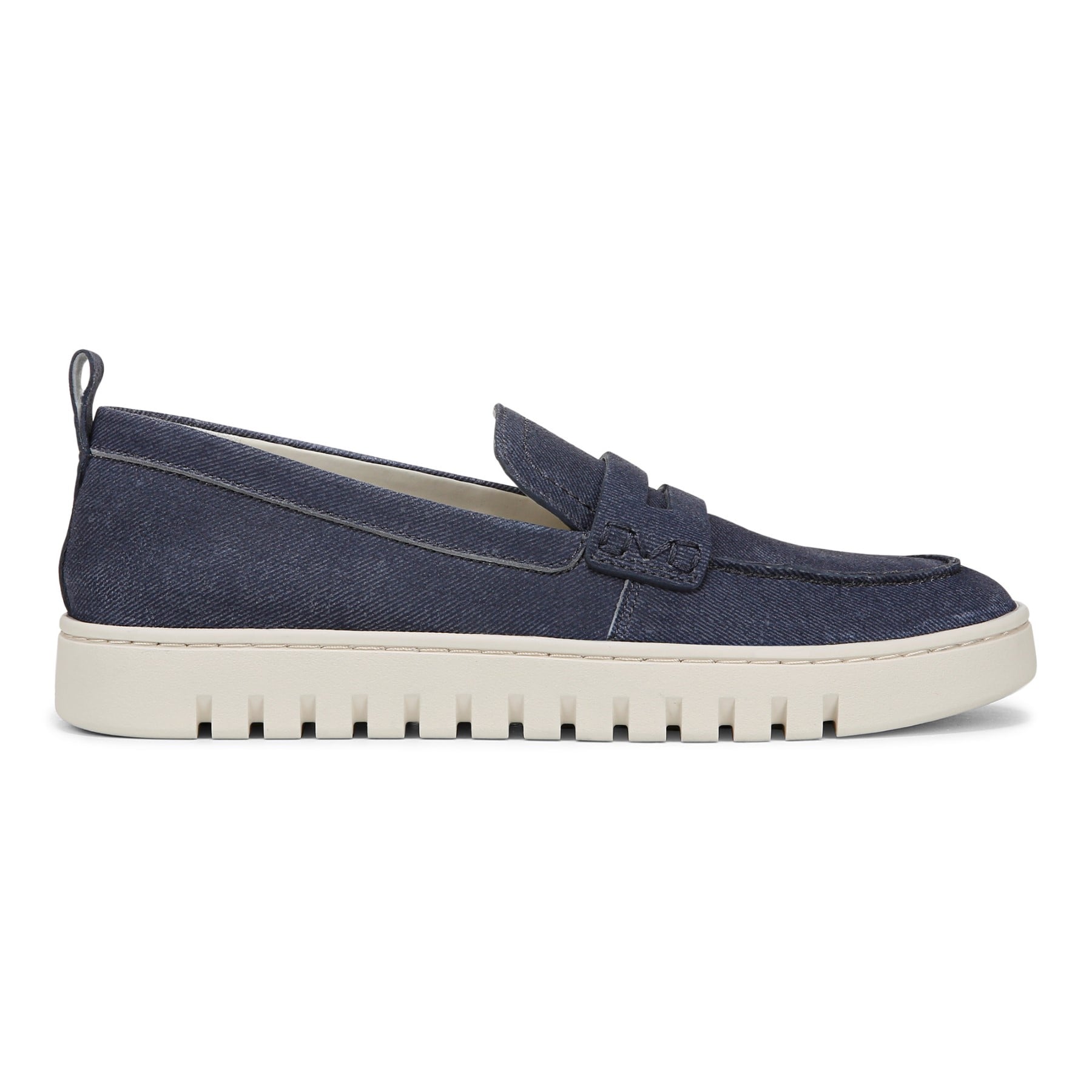 Vionic Uptown Women's Slip-On Loafer Moc Casual Shoes - Dark Denim - Right side