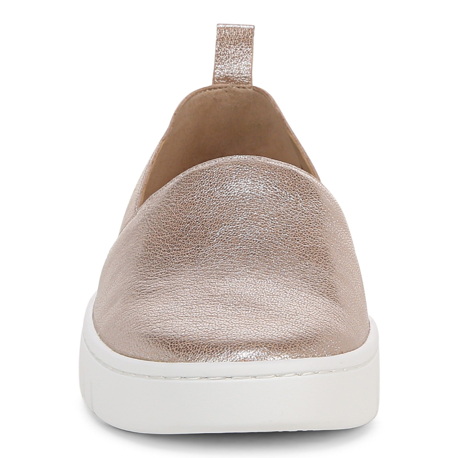 Vionic Uptown A-lin womens Slip On/Loafer/Moc Shoe - Champagne - Front