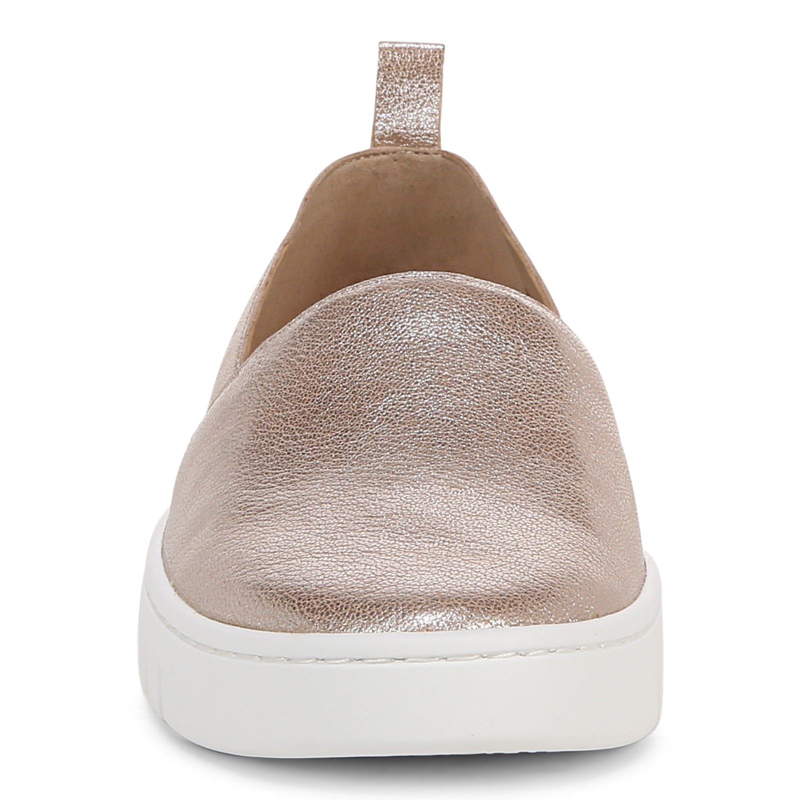 Vionic Uptown A-lin womens Slip On/Loafer/Moc Shoe - Champagne - Front