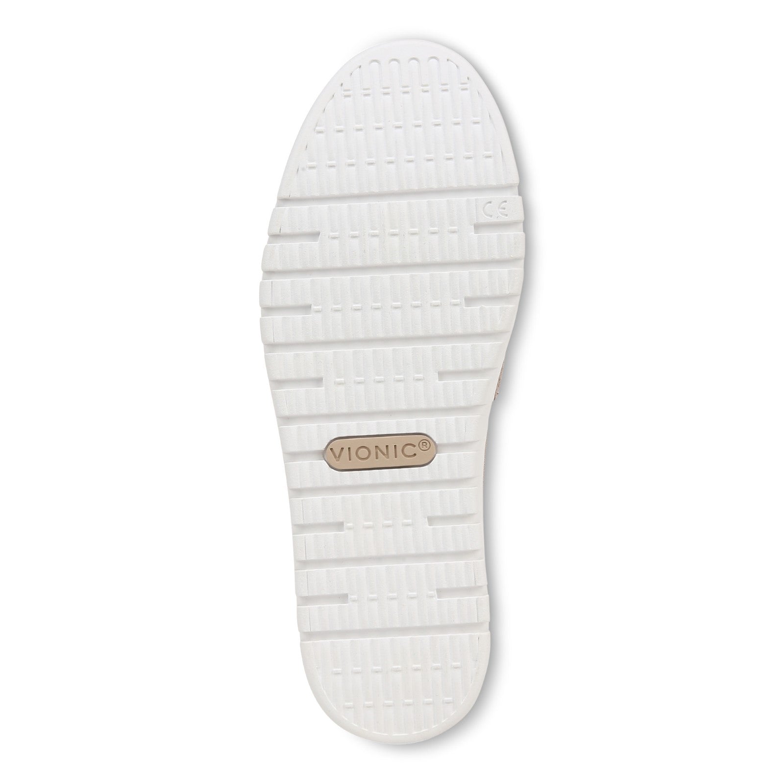 Vionic Uptown A-lin womens Slip On/Loafer/Moc Shoe - Champagne - Bottom