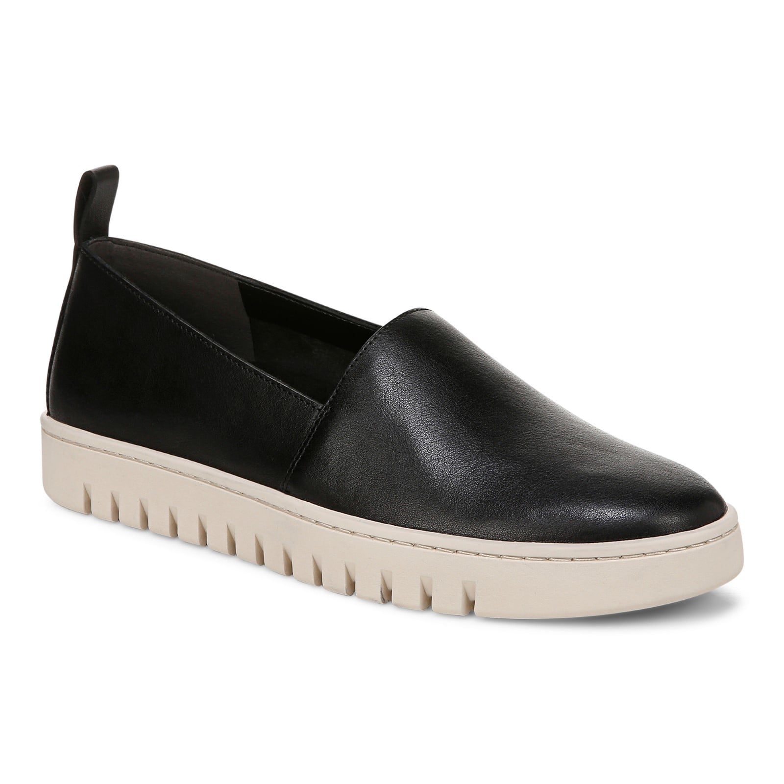 Vionic Uptown A-lin womens Slip On/Loafer/Moc Shoe - Black - Angle main